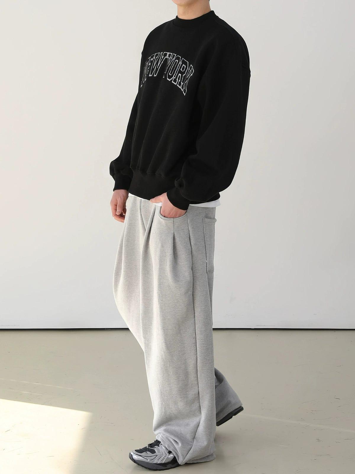 RT No. 11850 BLACK NEW YORK SWEATER Product Image