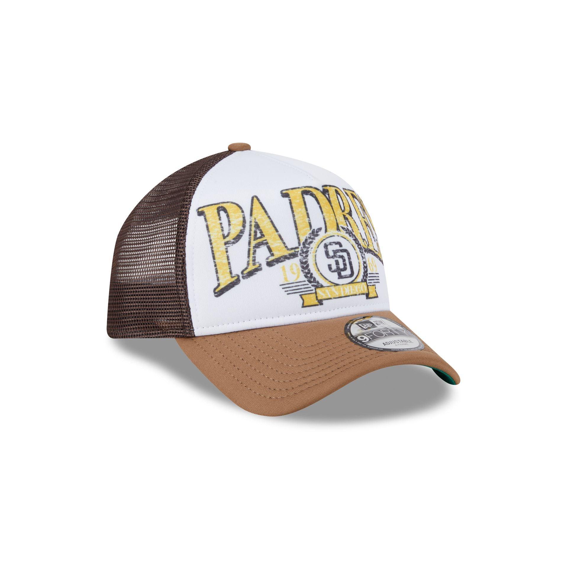 Atlanta Braves Sport Classics 9FORTY A-Frame Trucker Hat Male Product Image