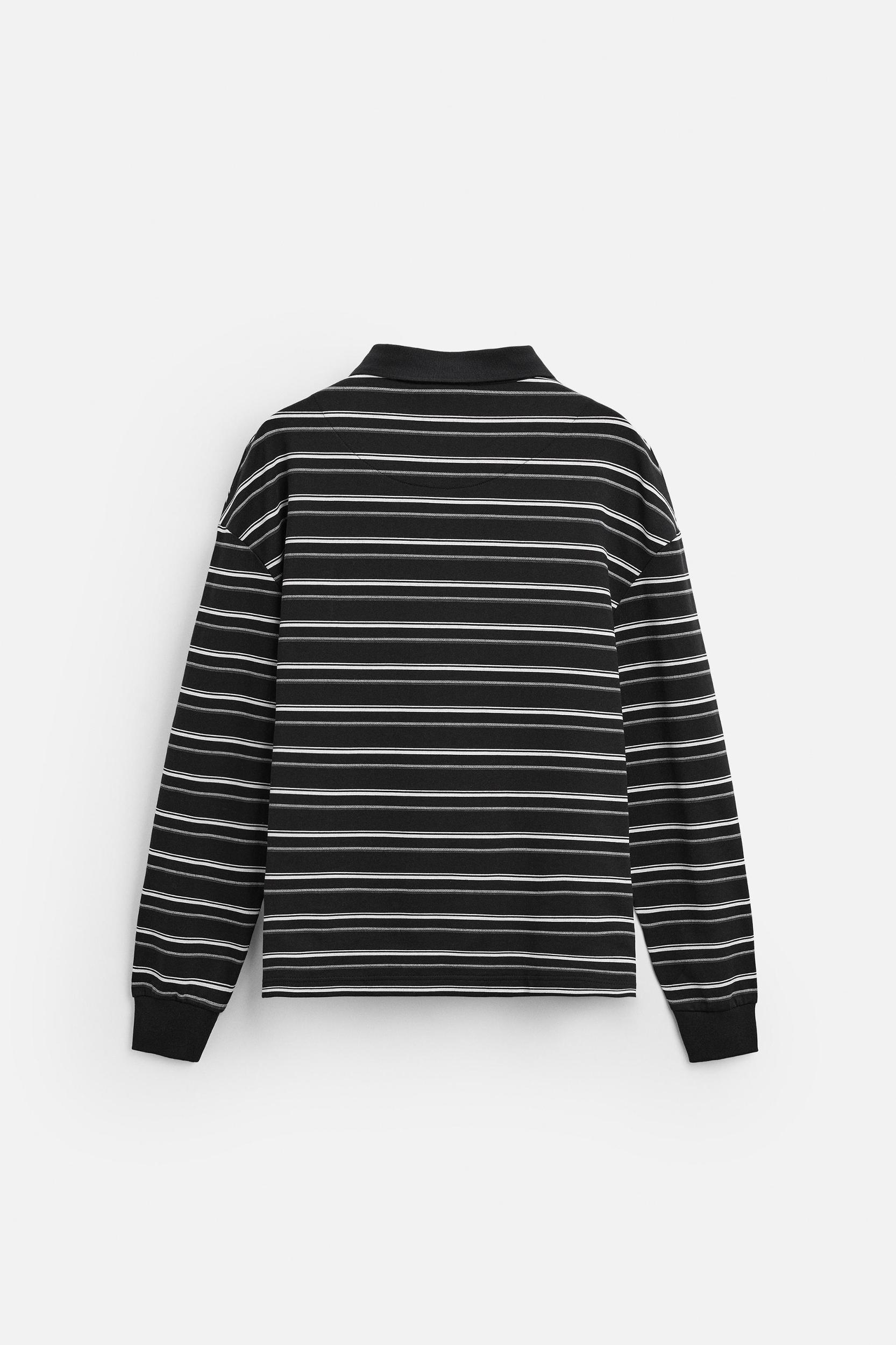 STRIPED POLO SHIRT Product Image