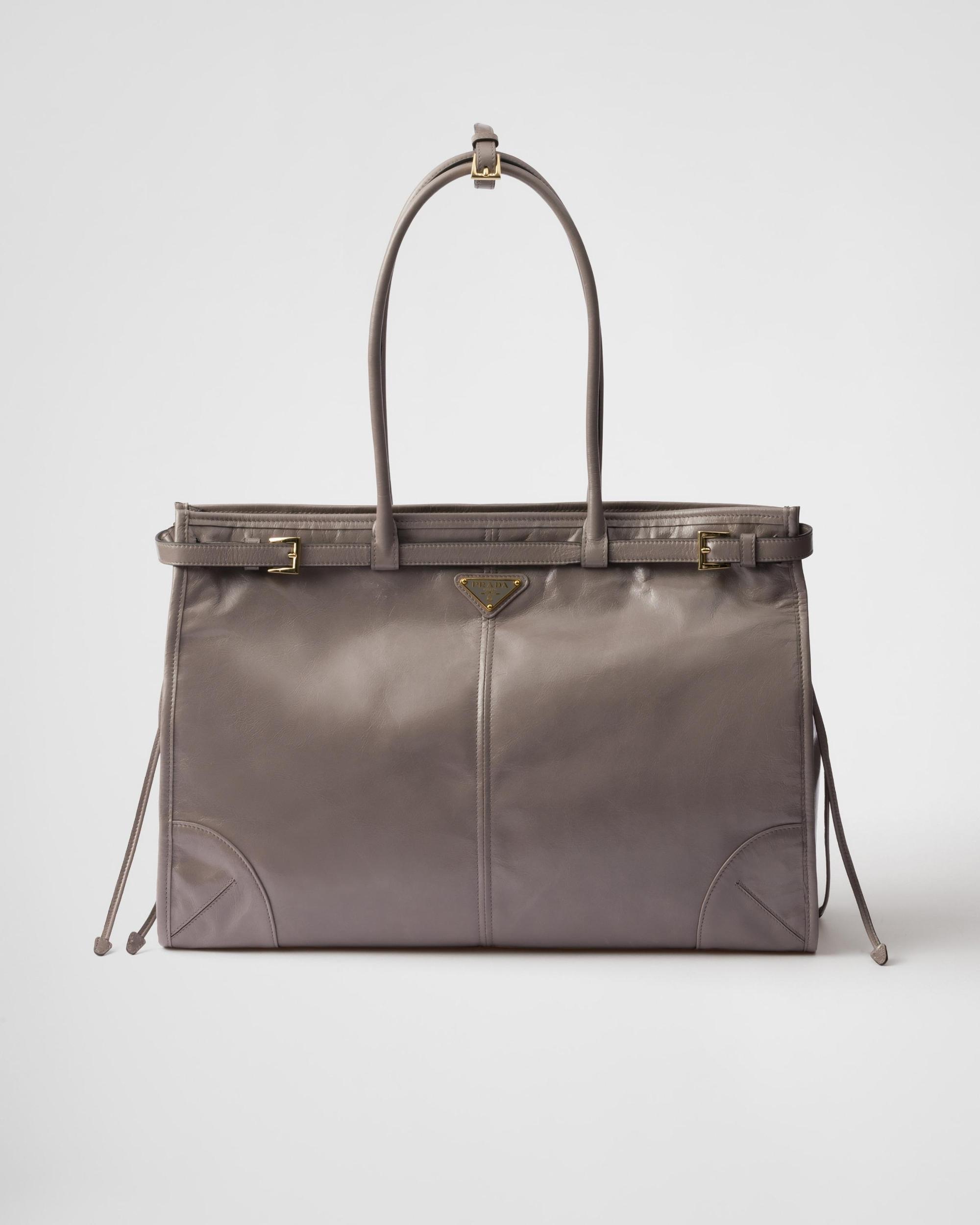 Prada Bonnie extra large leather handbag Product Image