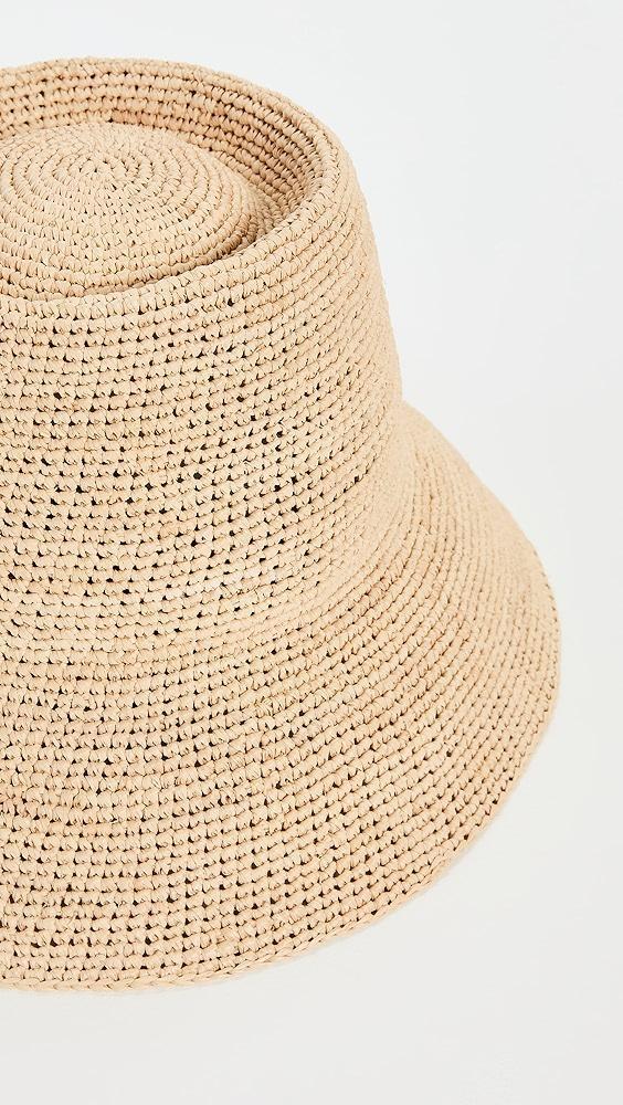 Janessa Leone Felix Straw Bucket Hat | Shopbop Product Image