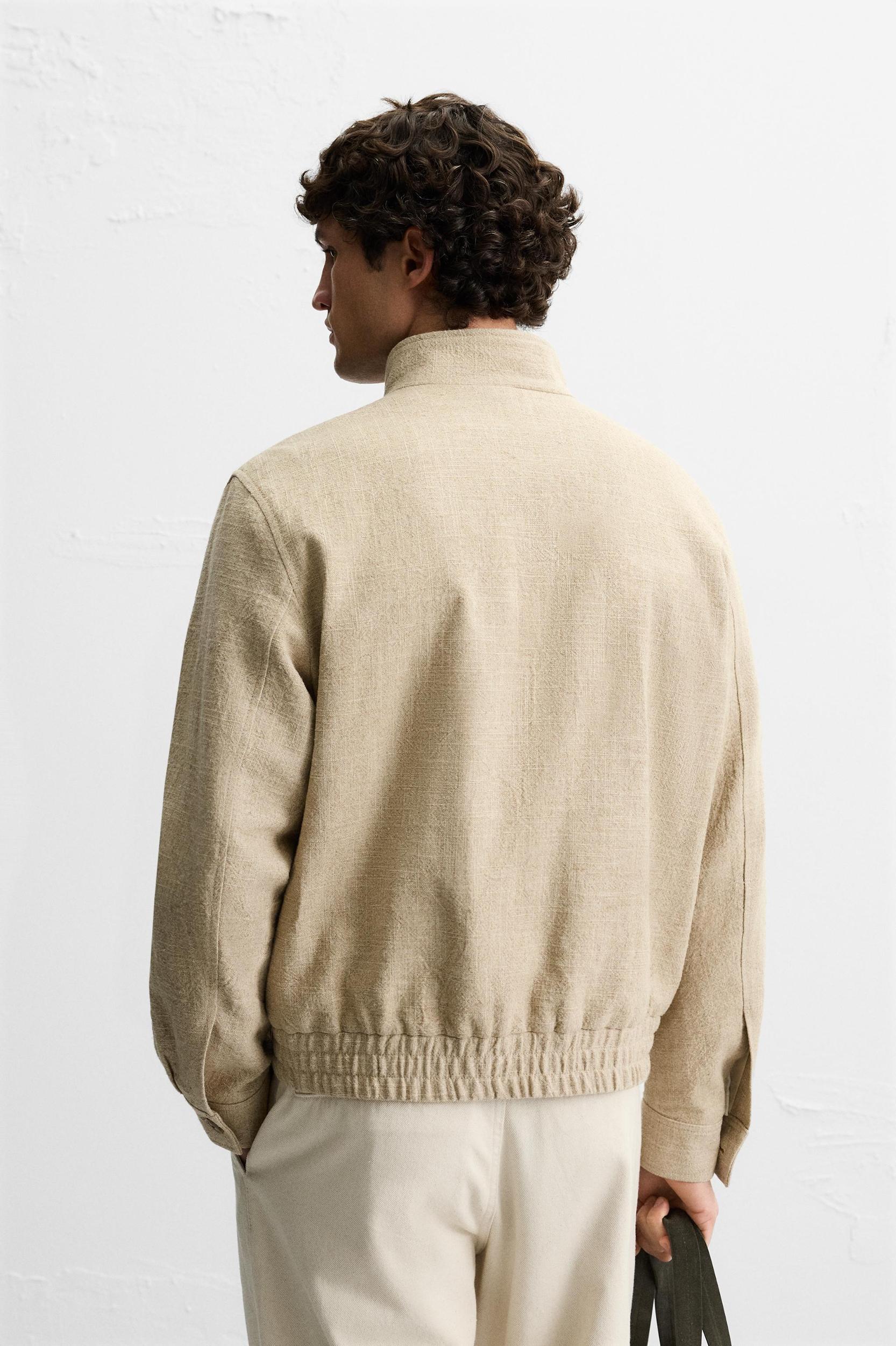 LINEN - COTTON JACKET Product Image