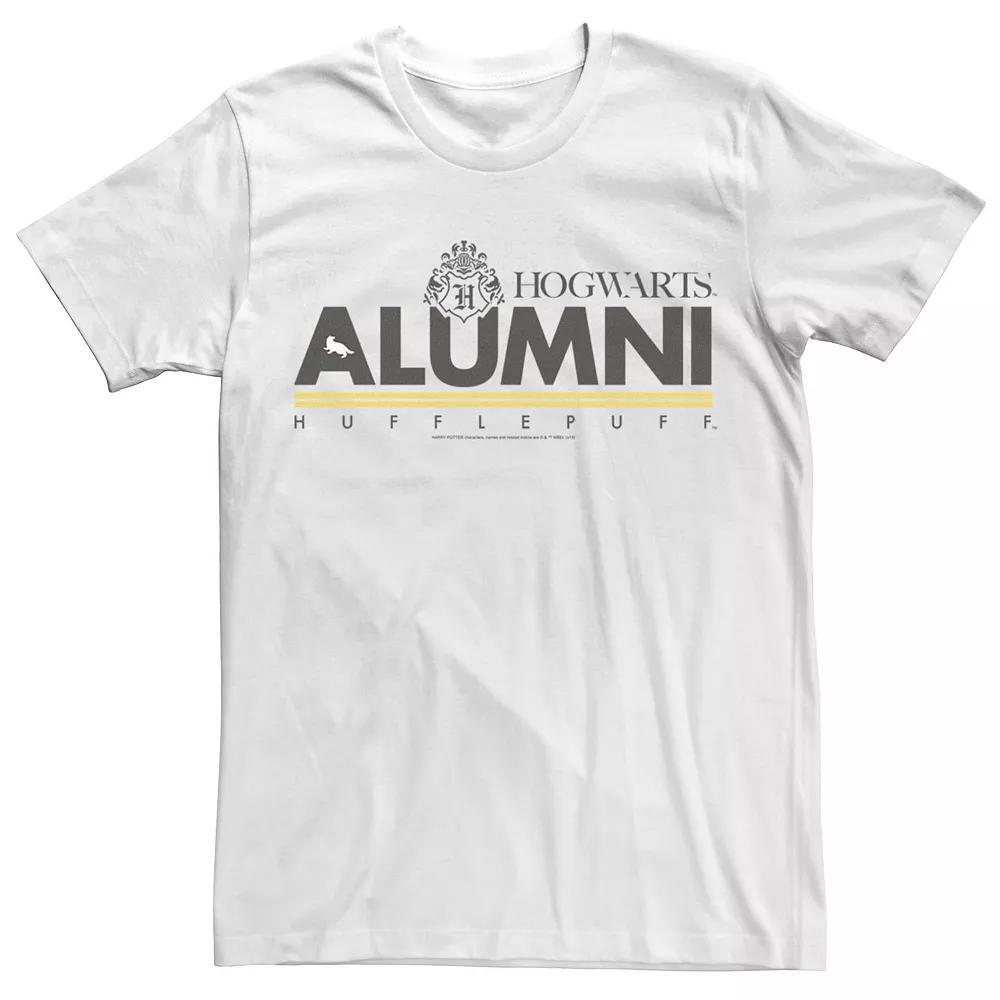 Big & Tall Harry Potter Hogwarts Alumni Hufflepuff Tee, Men's, Size: 4XLT, White Product Image