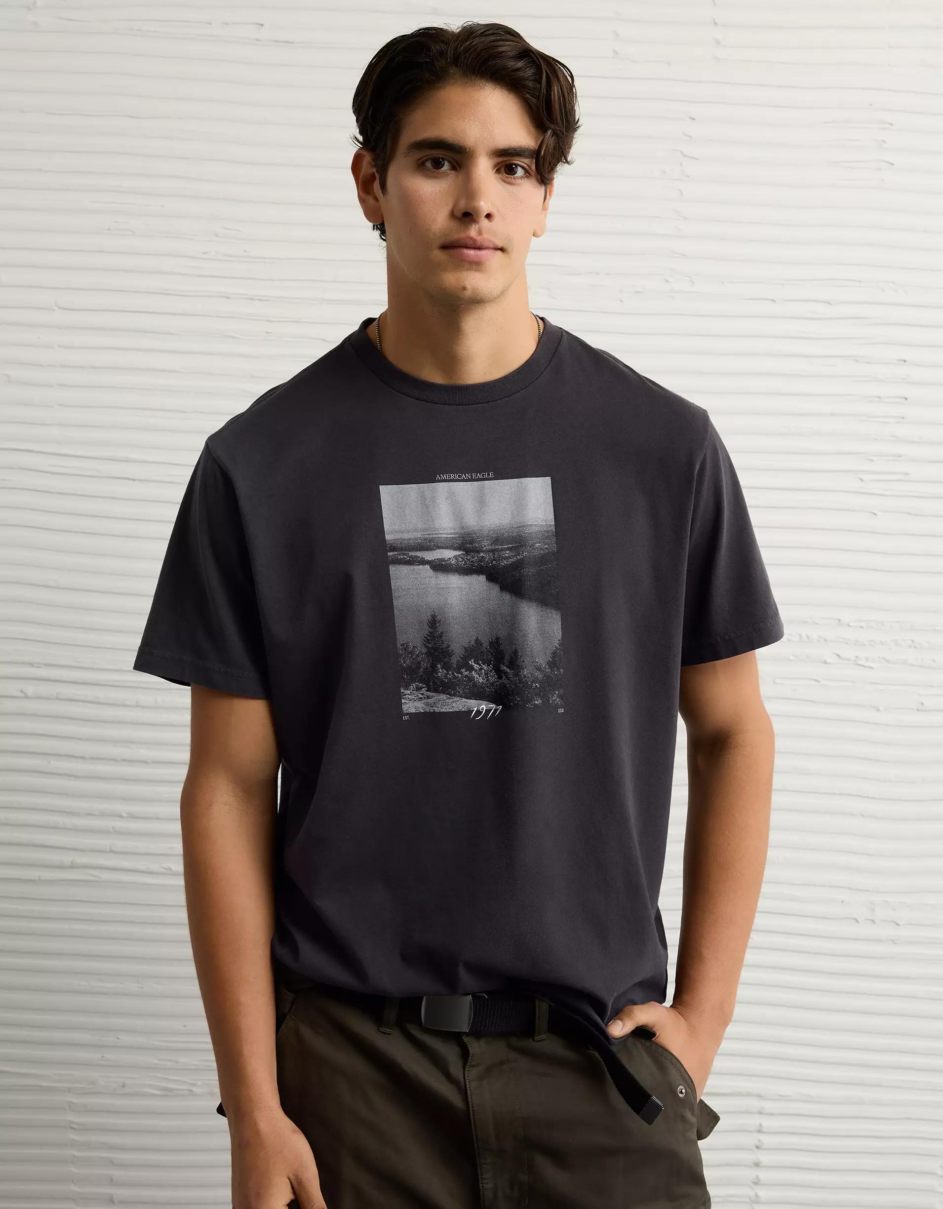 AE Logo Graphic T-Shirt Product Image