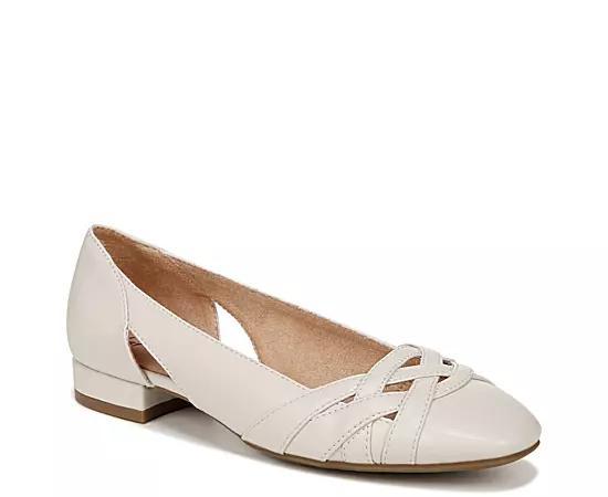 LifeStride Carmen Women's Cutout Flats, Size: 11 Wide, Ivory Product Image