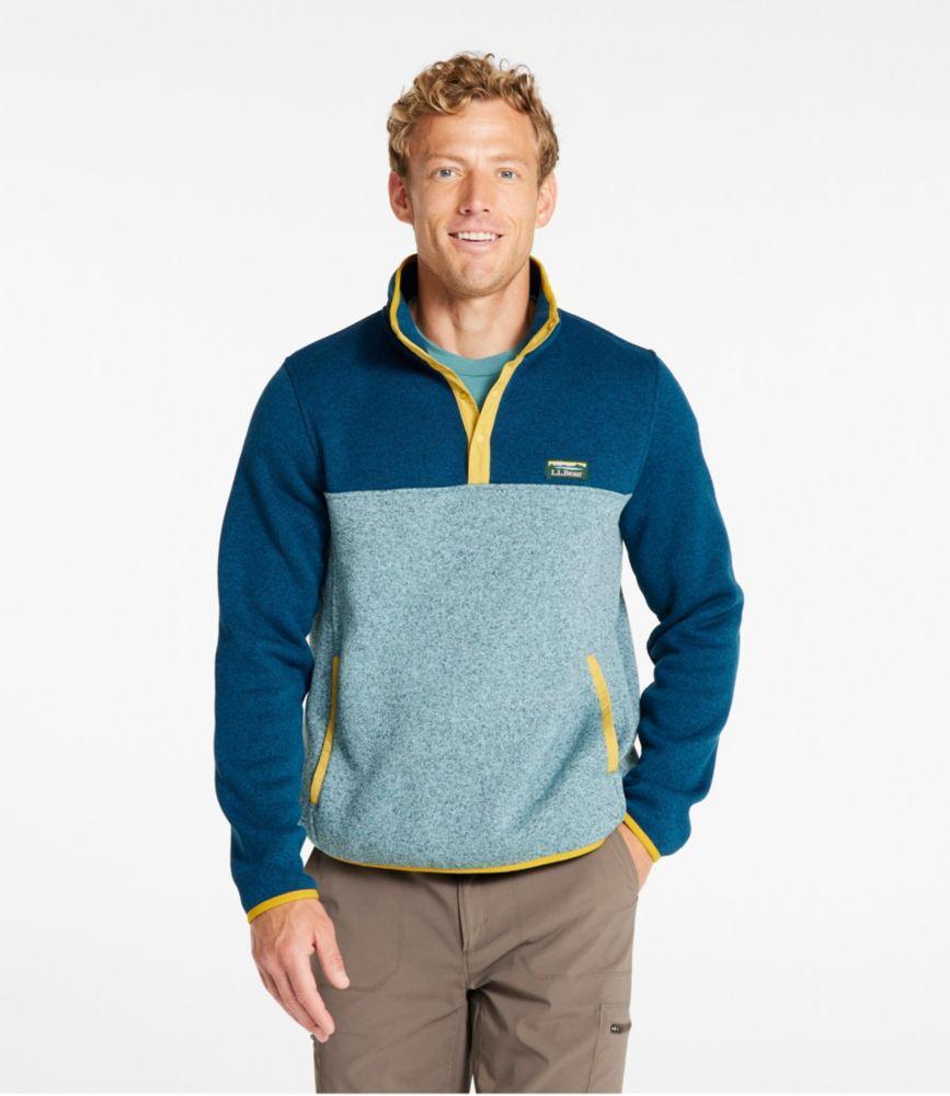 
                            Men's L.L.Bean Sweater Fleece Pullover, Colorblock
                         Product Image