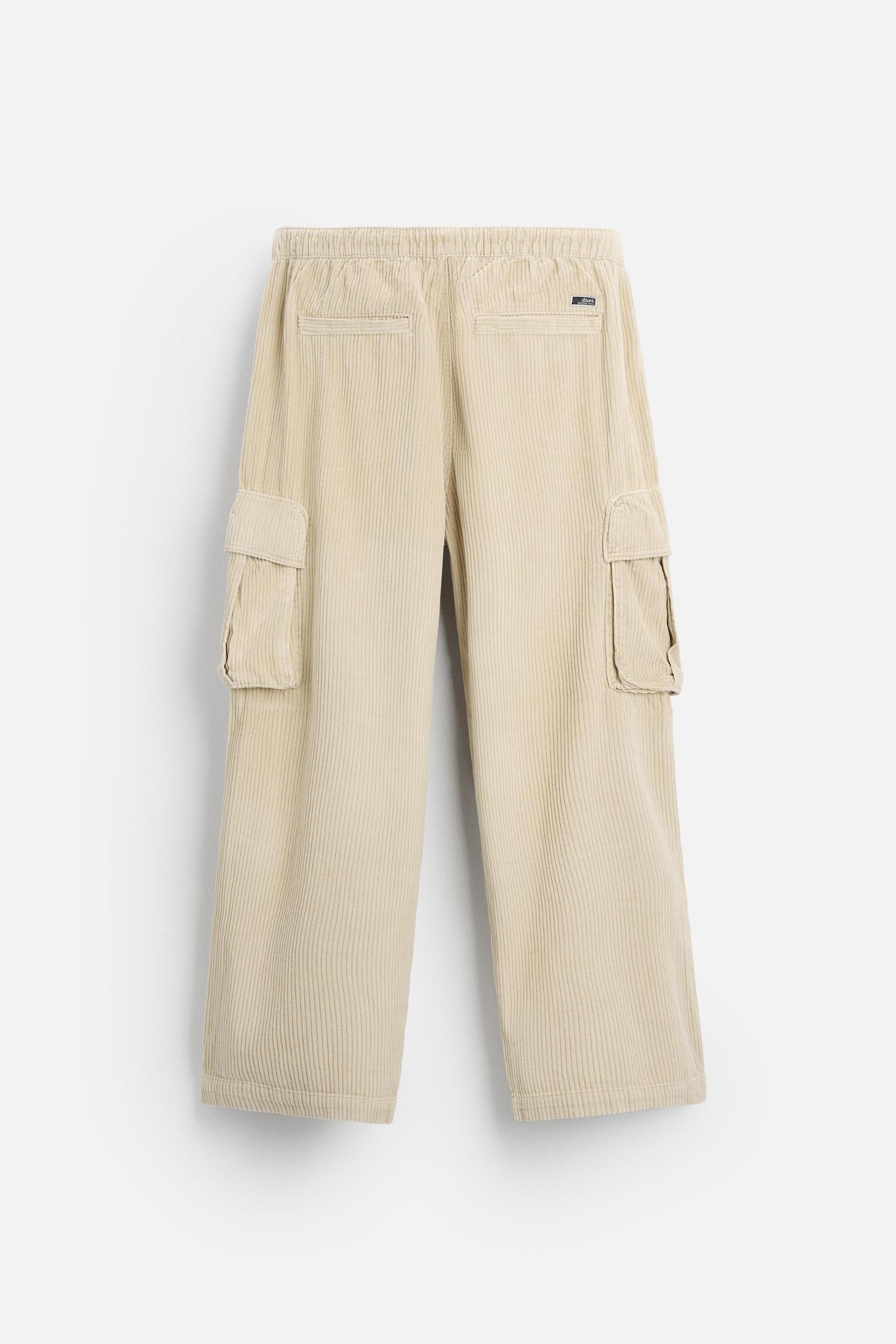 CORDUROY CARGO PANTS Product Image