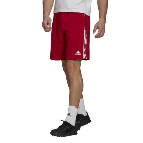 adidas Mens Tiro Fleece Shorts - Grey/Black Product Image