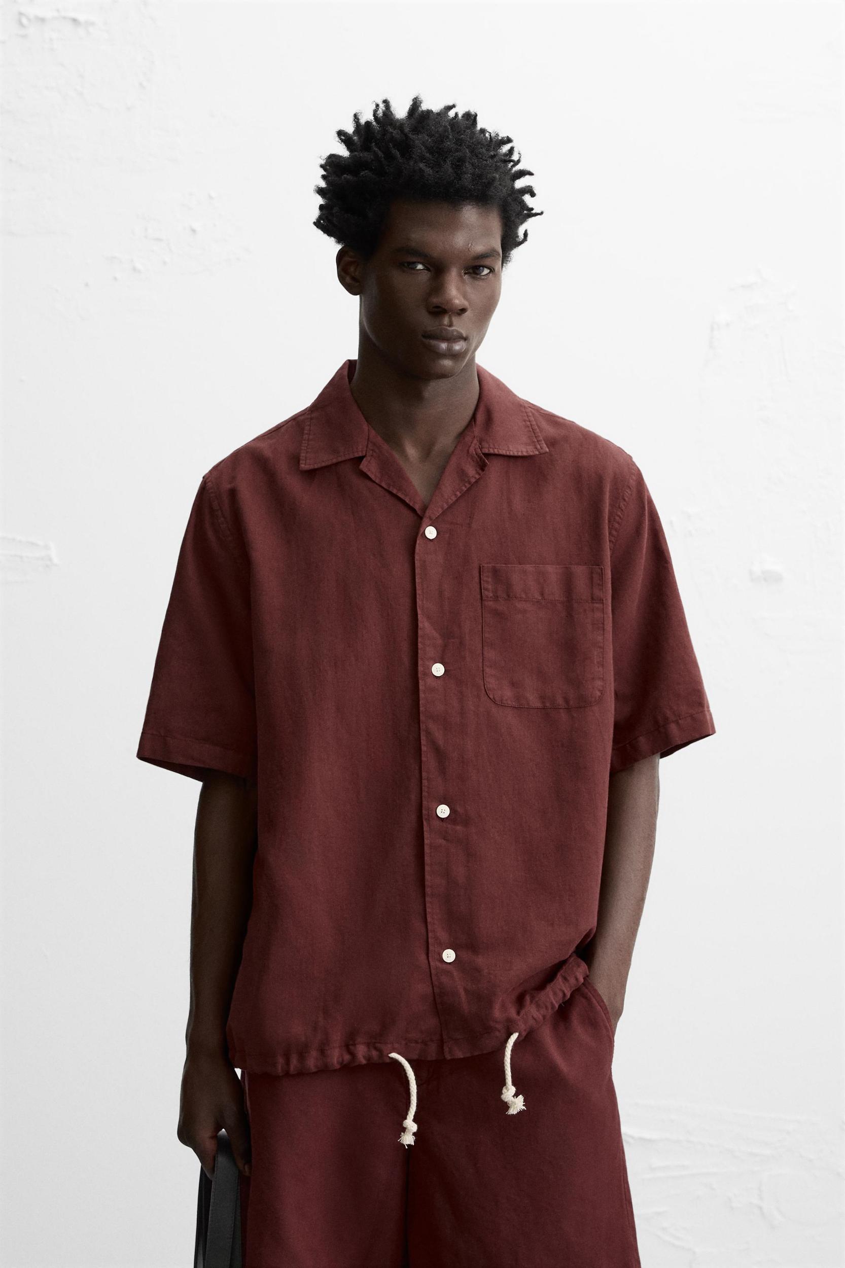 LINEN - COTTON SHIRT Product Image