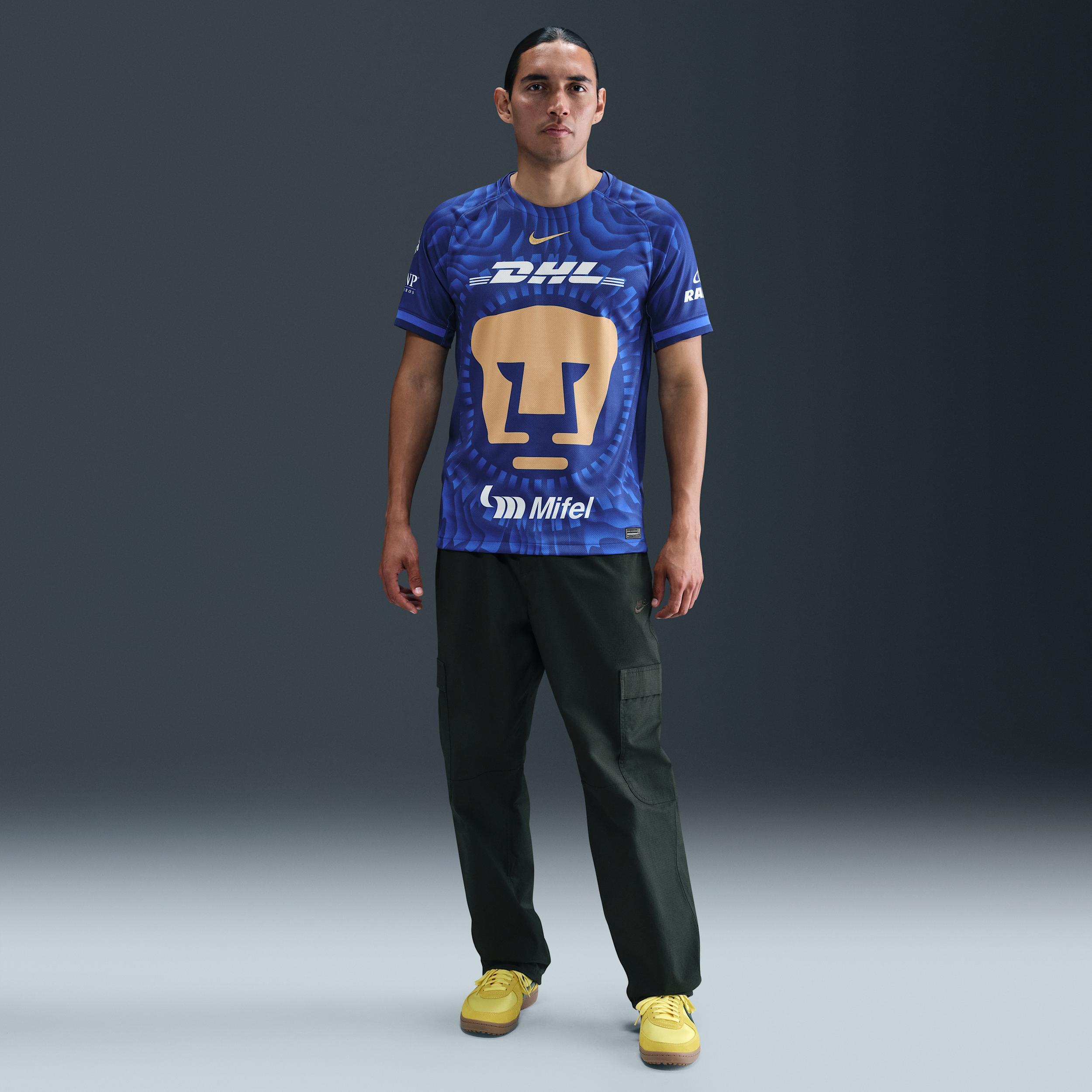 Pumas UNAM 2025/26 Stadium Away Men's Nike Dri-FIT Soccer Replica Jersey Product Image