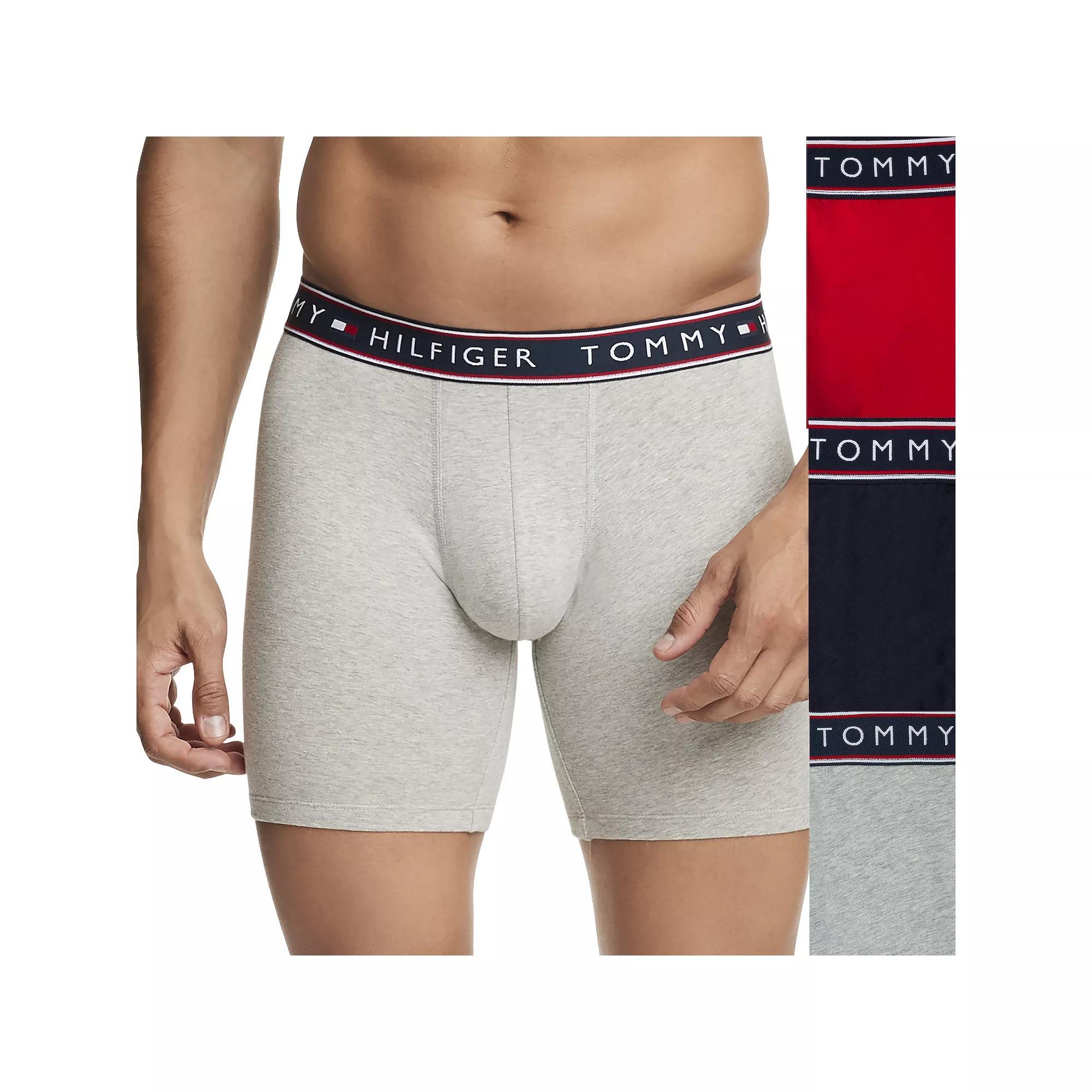 Mens Tommy Hilfiger Stretch 3-Pack Boxer Briefs Product Image