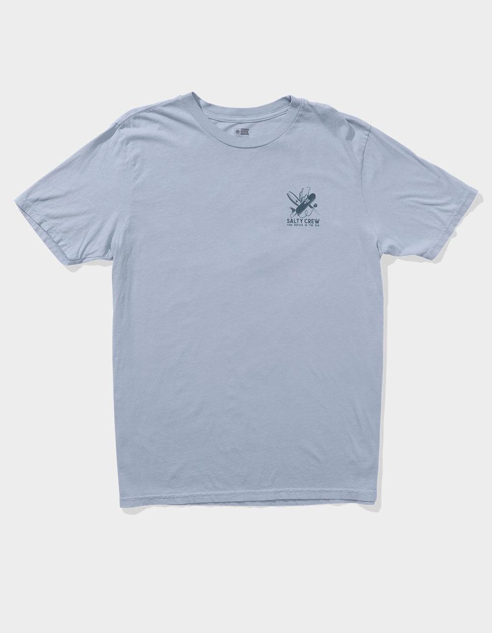 SALTY CREW Pocket Knife Mens Tee - LIGHT BLUE Product Image