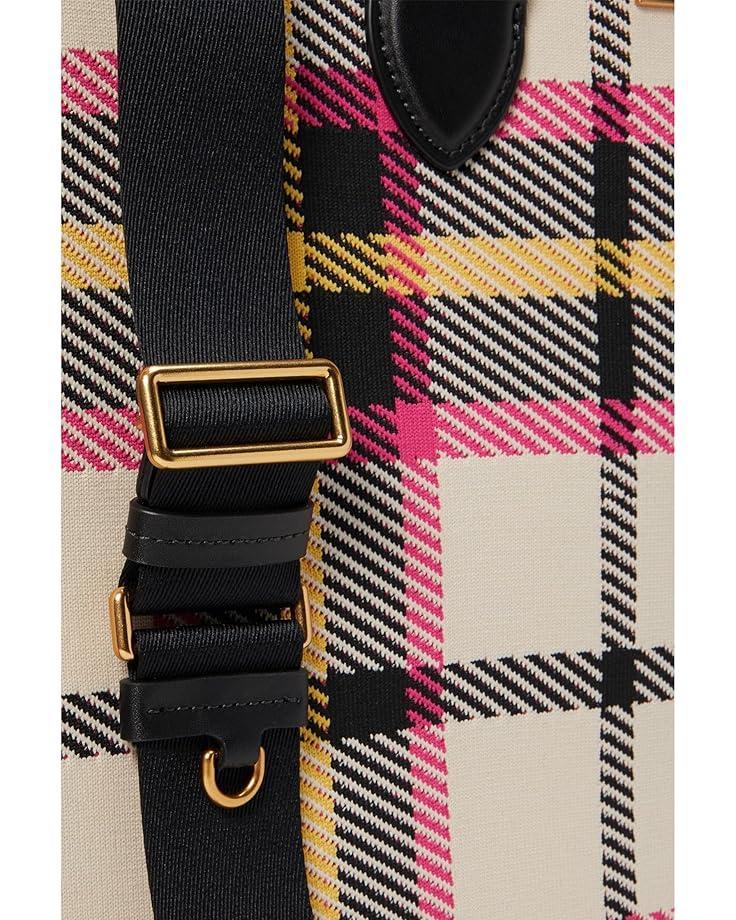 Bleecker Saffiano Leather Medium Crossbody Tote Product Image