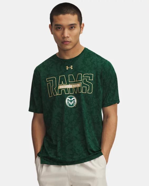UA Tech Vent Geode Collegiate Mens Short Sleeve Product Image