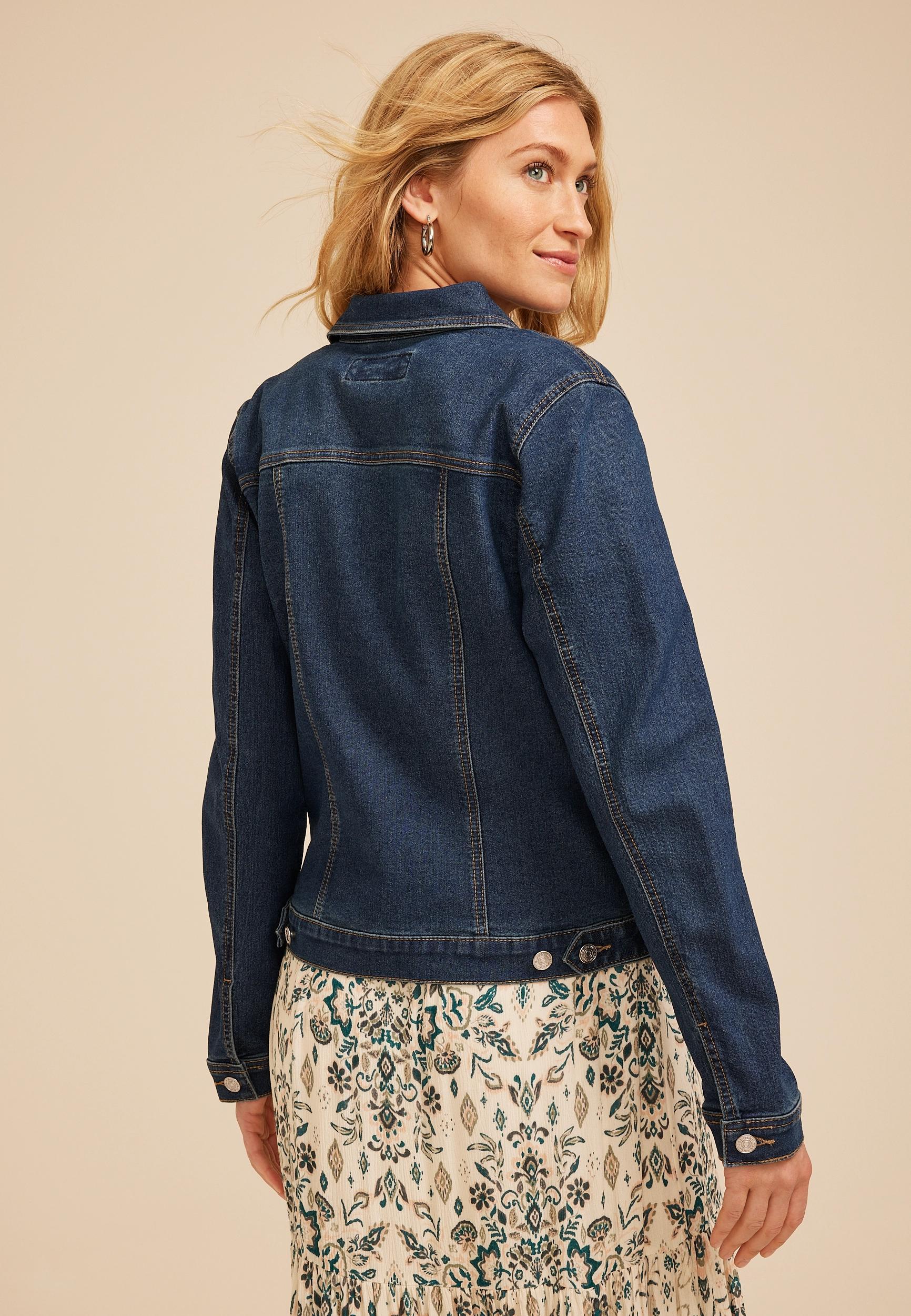 Dark Denim Jacket Product Image