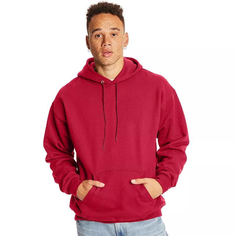 Men's Hanes Ultimate® Fleece Pullover Hoodie, Size: Small, Blue Product Image