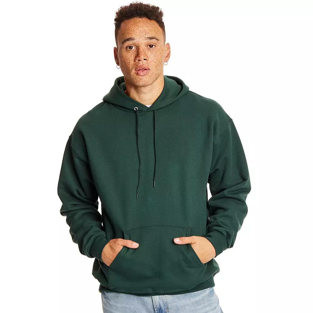 Men's Hanes Ultimate® Fleece Pullover Hoodie, Size: Small, Blue Product Image