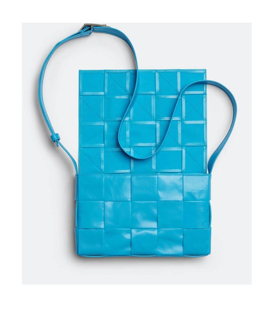 BOTTEGA VENETA Cassette Satchel Bag In Blue Product Image