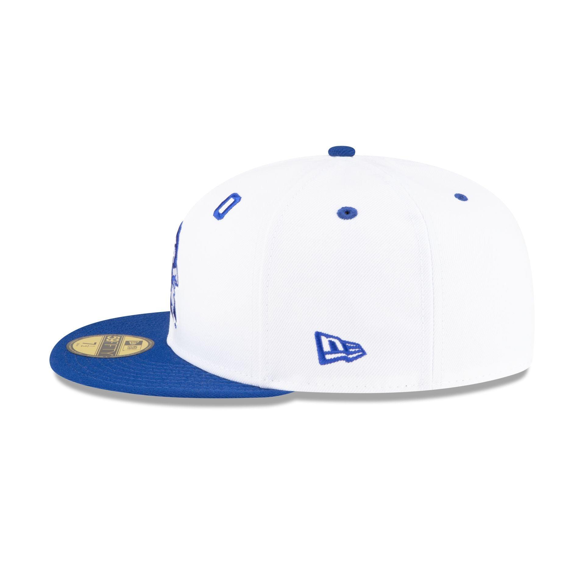 Jayson Tatum x Duke Blue Devils White 59FIFTY Fitted Hat Male Product Image