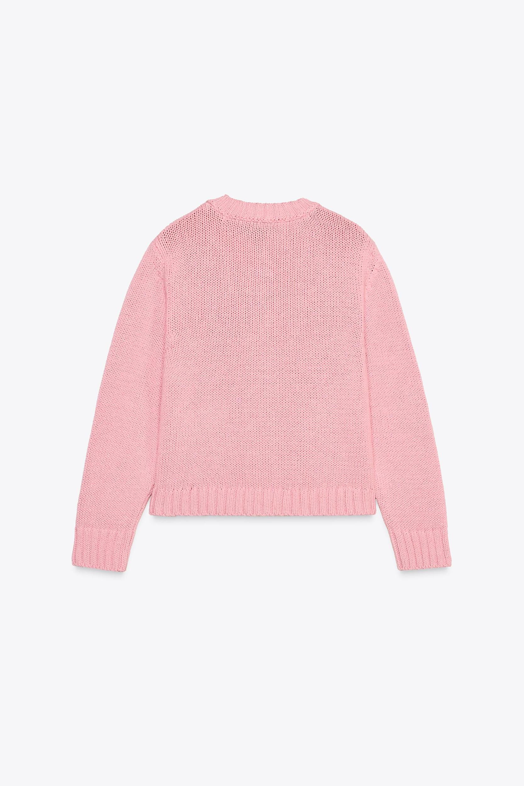 STONE BUTTON KNIT JACKET Product Image