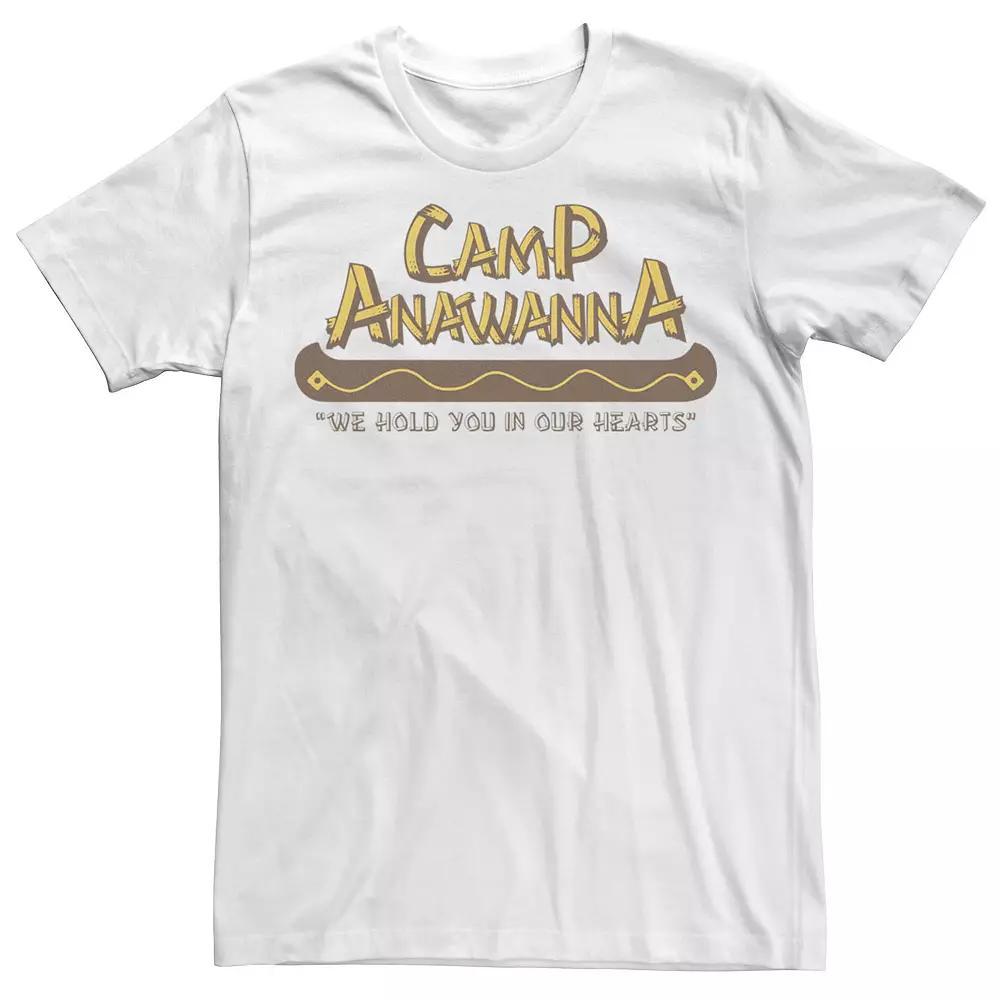 Men's Nickelodeon Salute Your Shorts Camp Anawanna Graphic Tee, Size: Medium, White Product Image