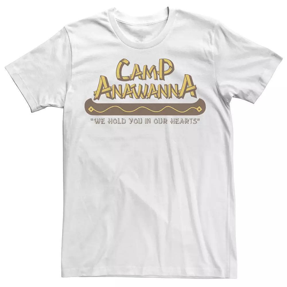 Men's Nickelodeon Salute Your Shorts Camp Anawanna Graphic Tee, Size: Medium, White Product Image