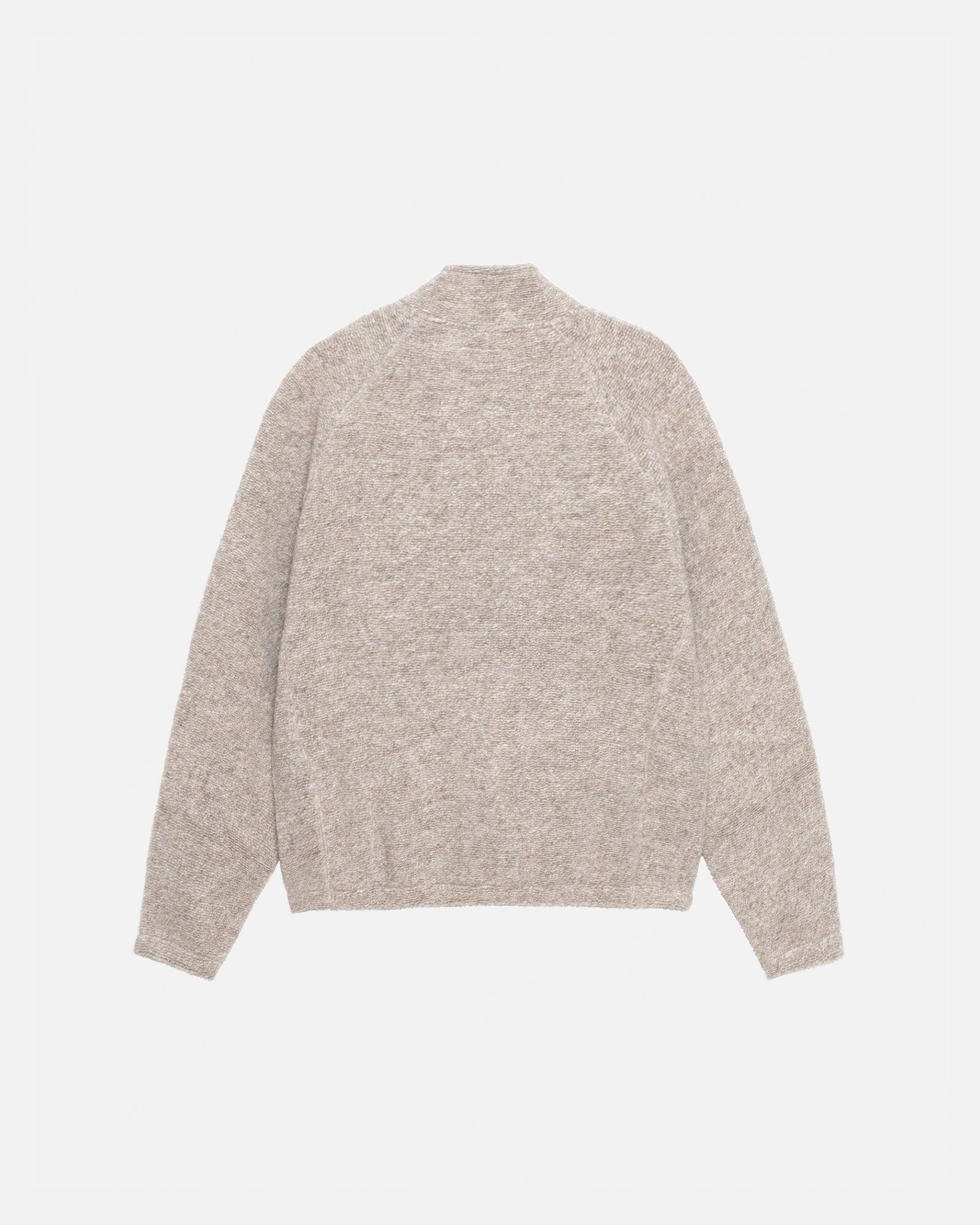 WOOL BLEND SHERPA MOCK NECK Male Product Image