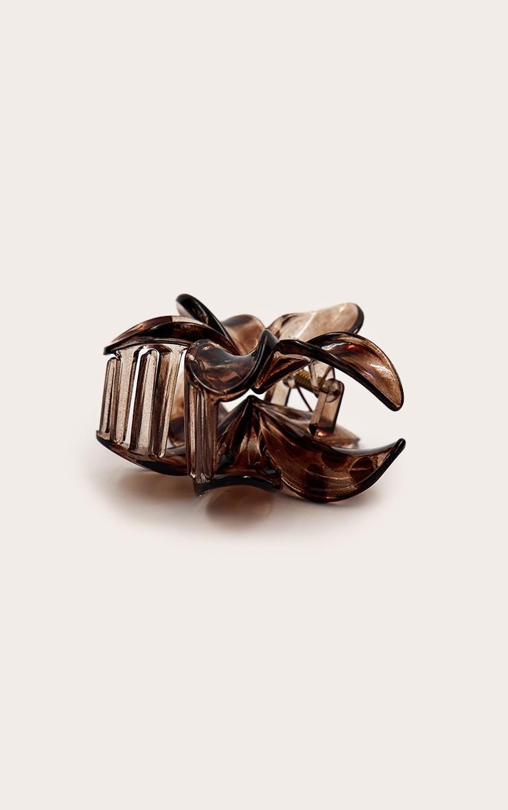 Tortoiseshell Lily Flower Hair Clip Product Image