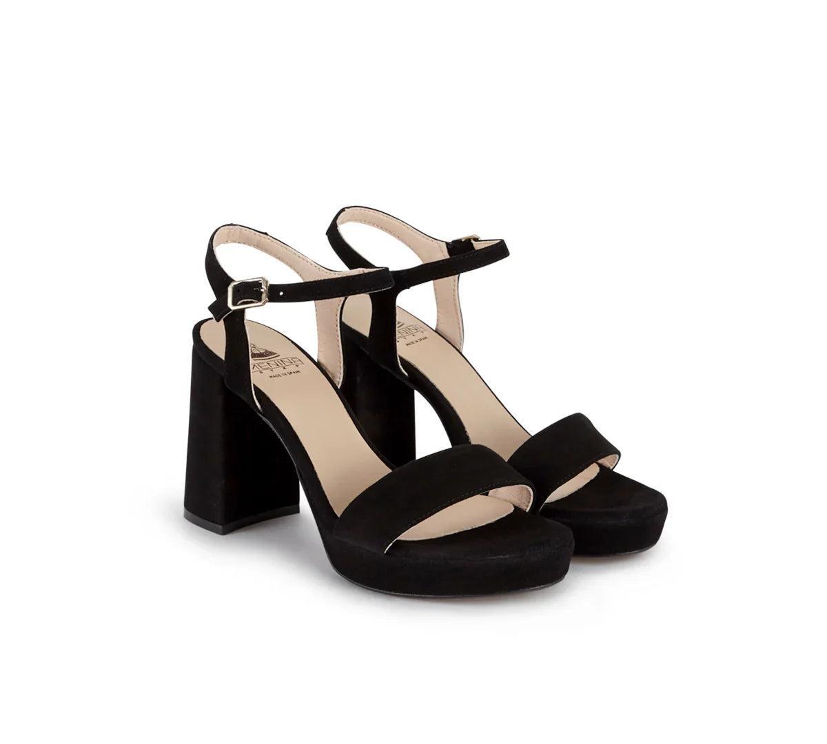 Pietra Black Suede Product Image