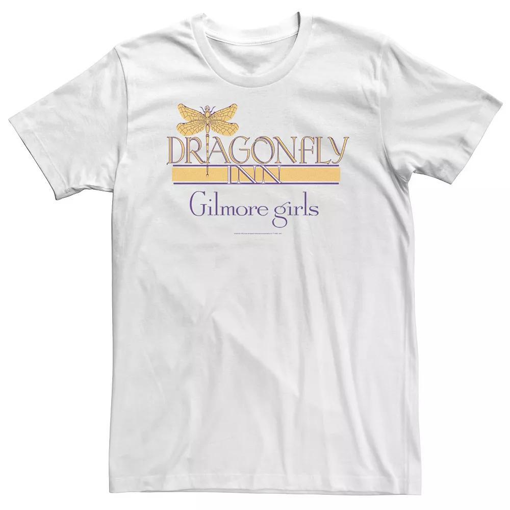 Big & Tall Gilmore Girls Dragonfly Inn Logo Tee, Men's, Size: LT, Athletic Grey Product Image