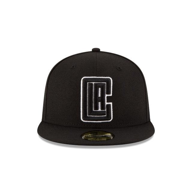 Chicago Bulls Black & White 59FIFTY Fitted Hat Male Product Image