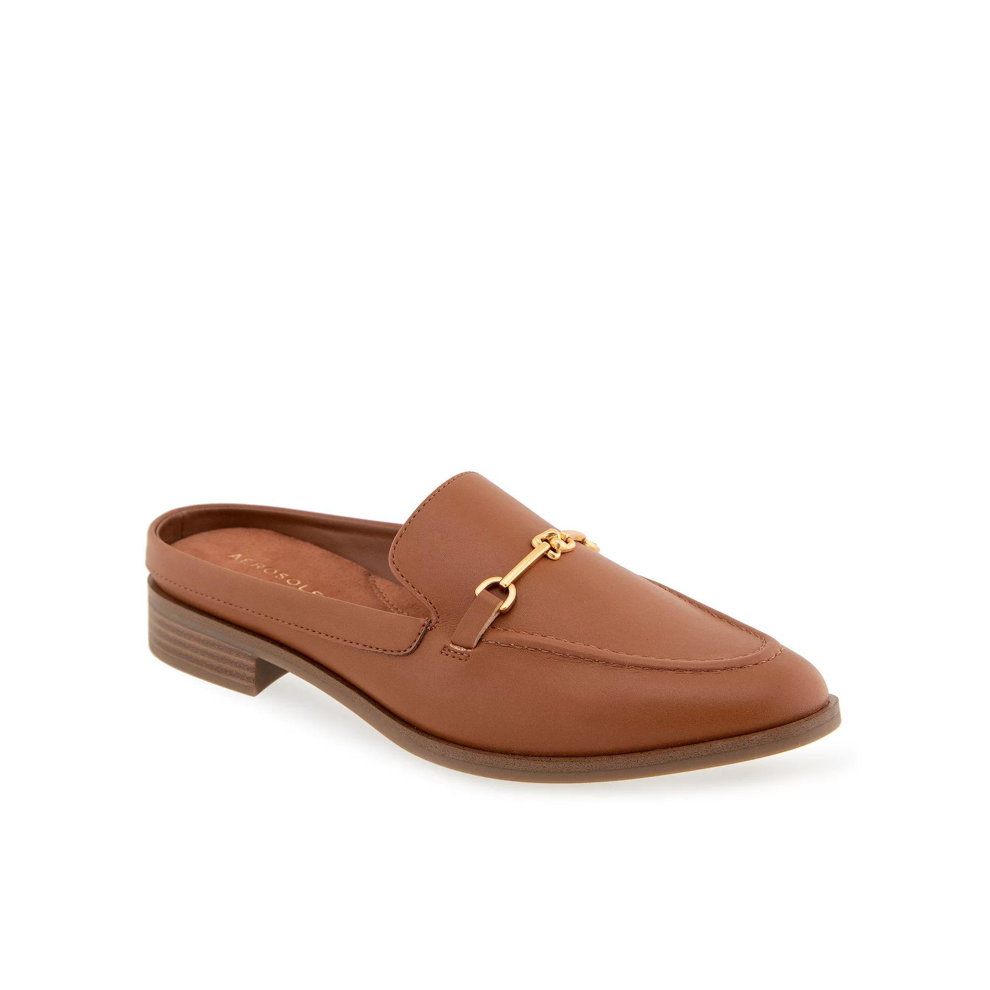 Aerosoles Erik Women's Loafer Mules, Size: 6, Faux Leather Product Image