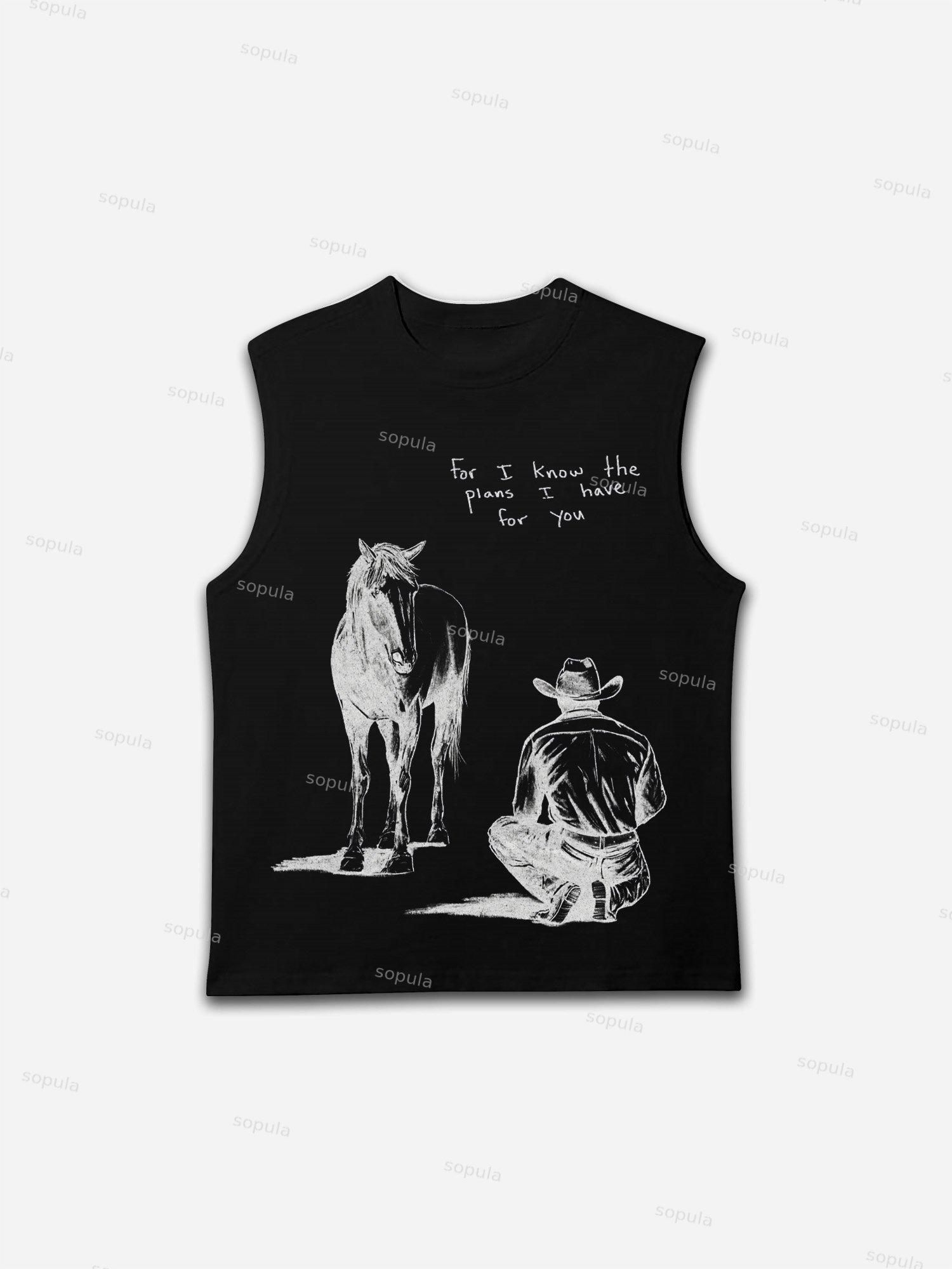 The Cowboys Knew What His Plan Was All Along Tank Top Product Image