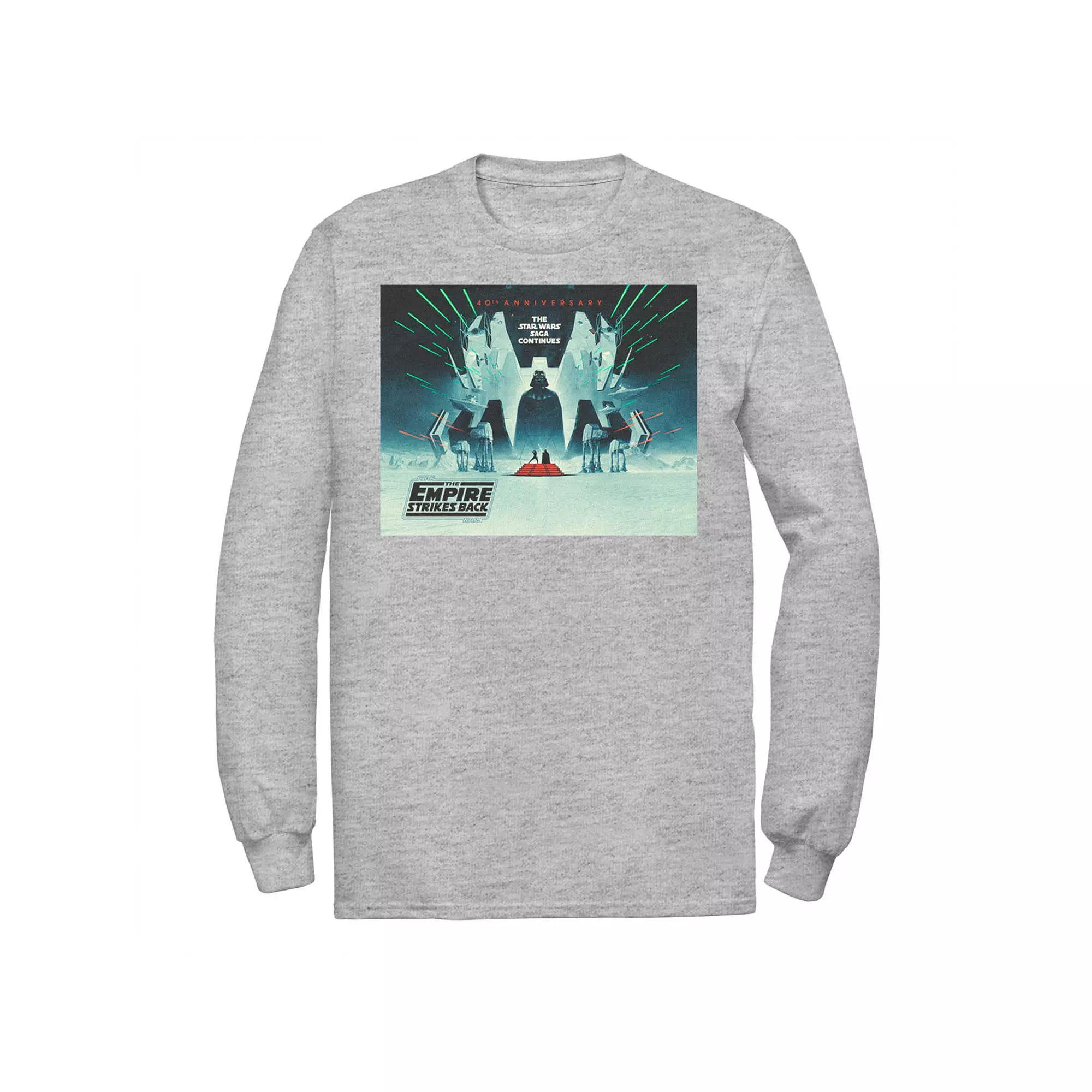 Men's Star Wars: The Empire Strikes Back 40th Anniversary Poster Tee, Size: 3XL, White Product Image