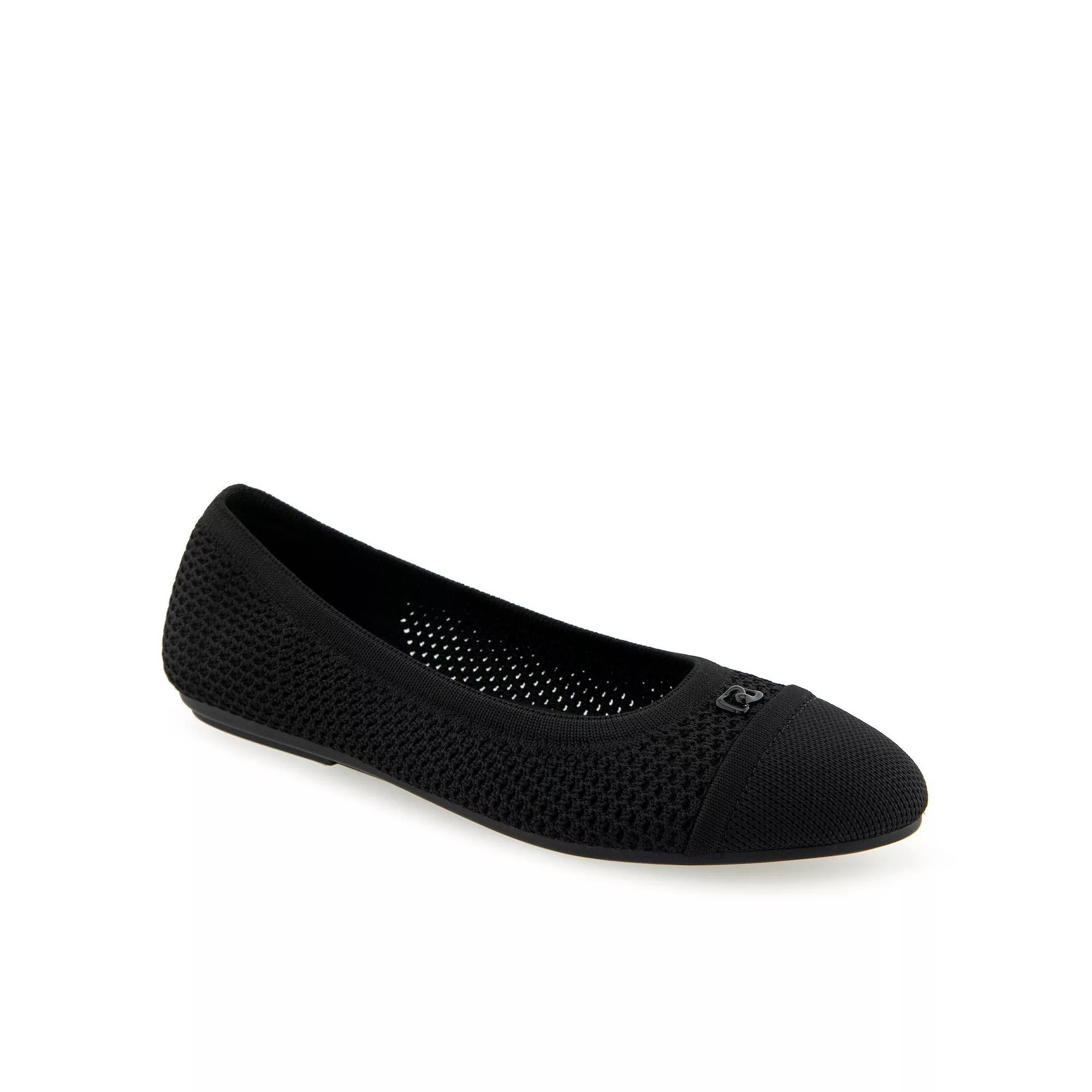 Aerosoles Annelie Women's Knit Ballet Flats, Size: 5, Black Product Image