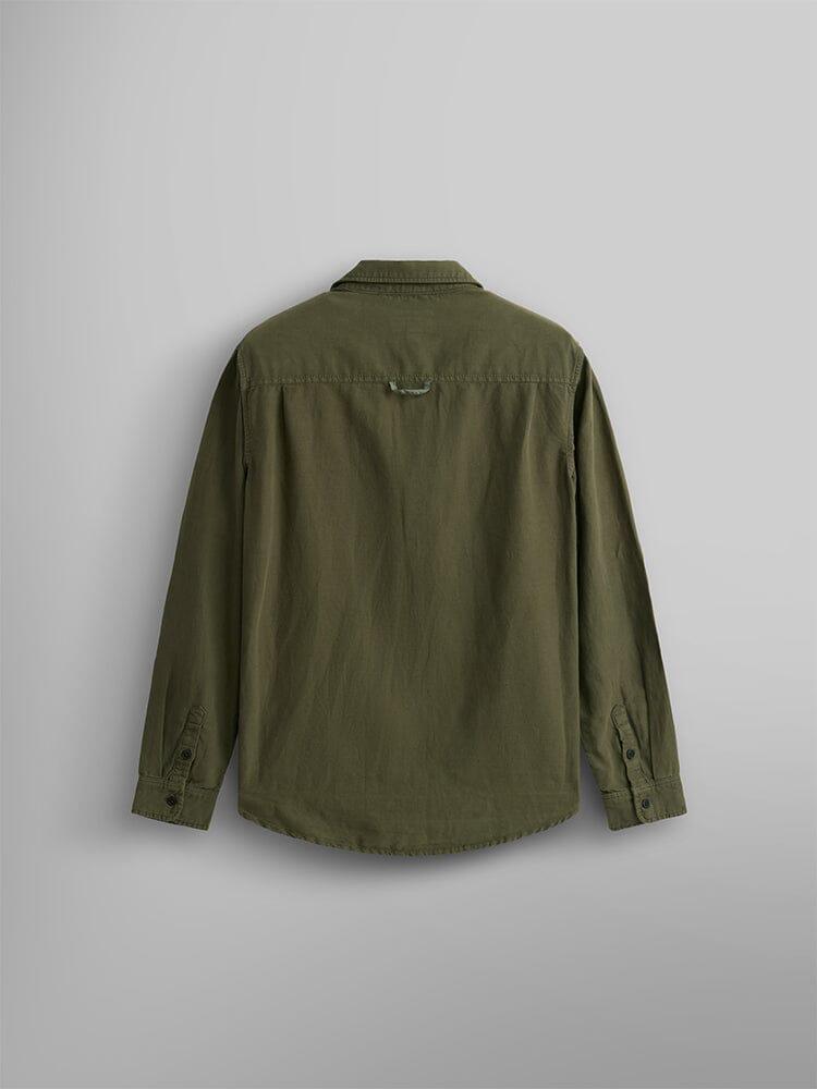 LONG SLEEVE MULTI POCKET SHIRT (BLACK) Male Product Image