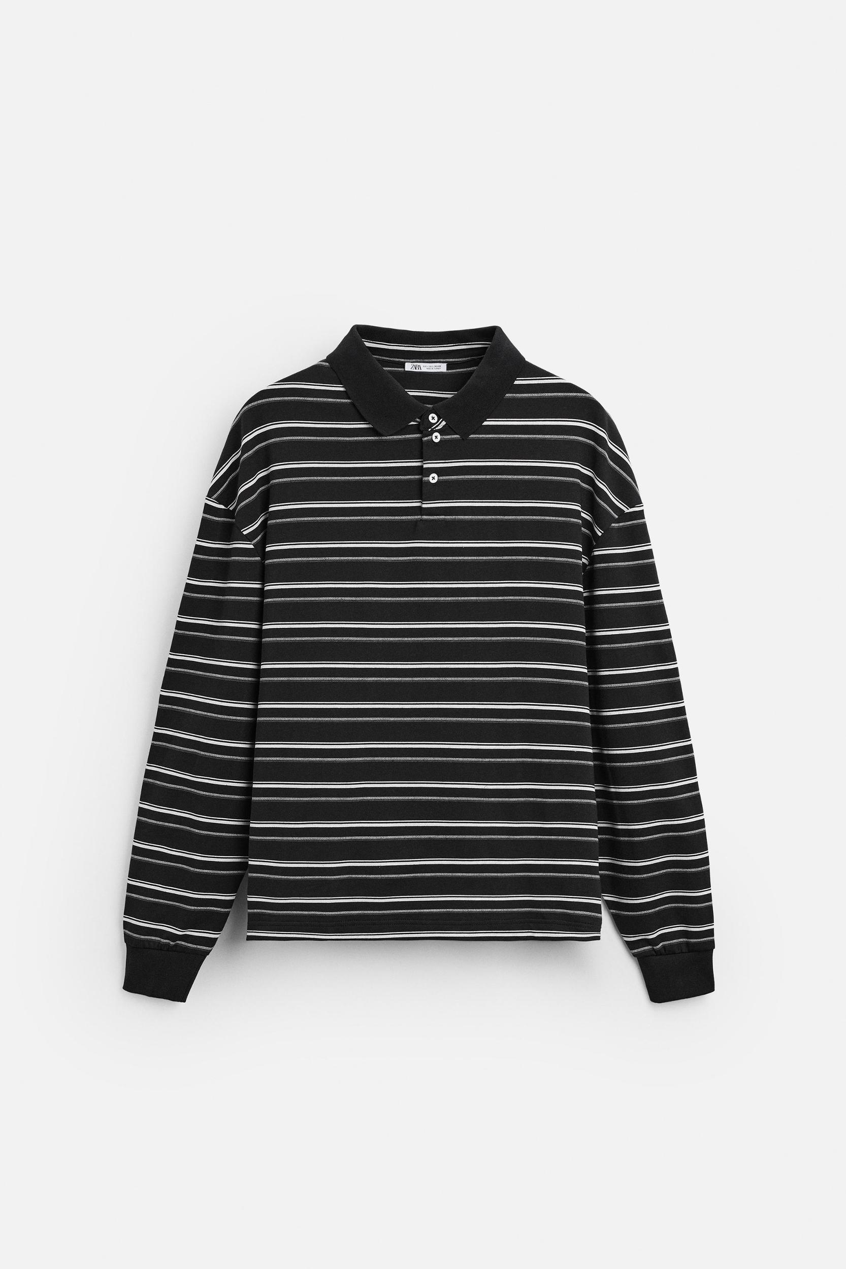 STRIPED POLO SHIRT Product Image