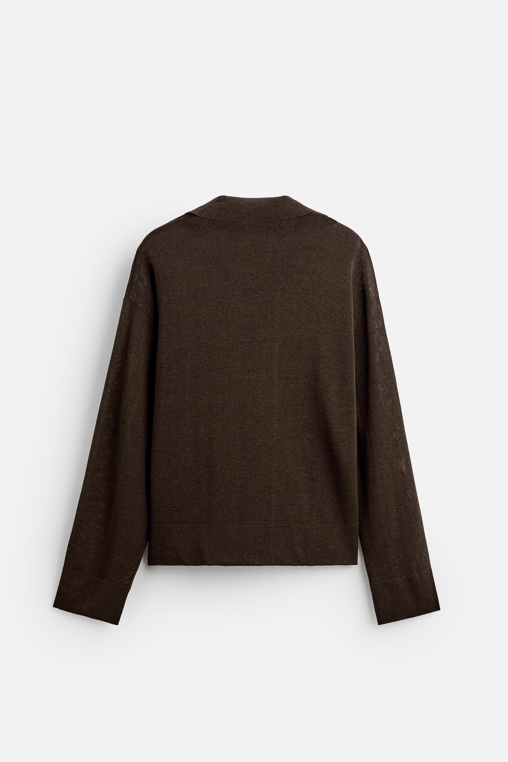 VISCOSE - COTTON KNIT POLO Product Image
