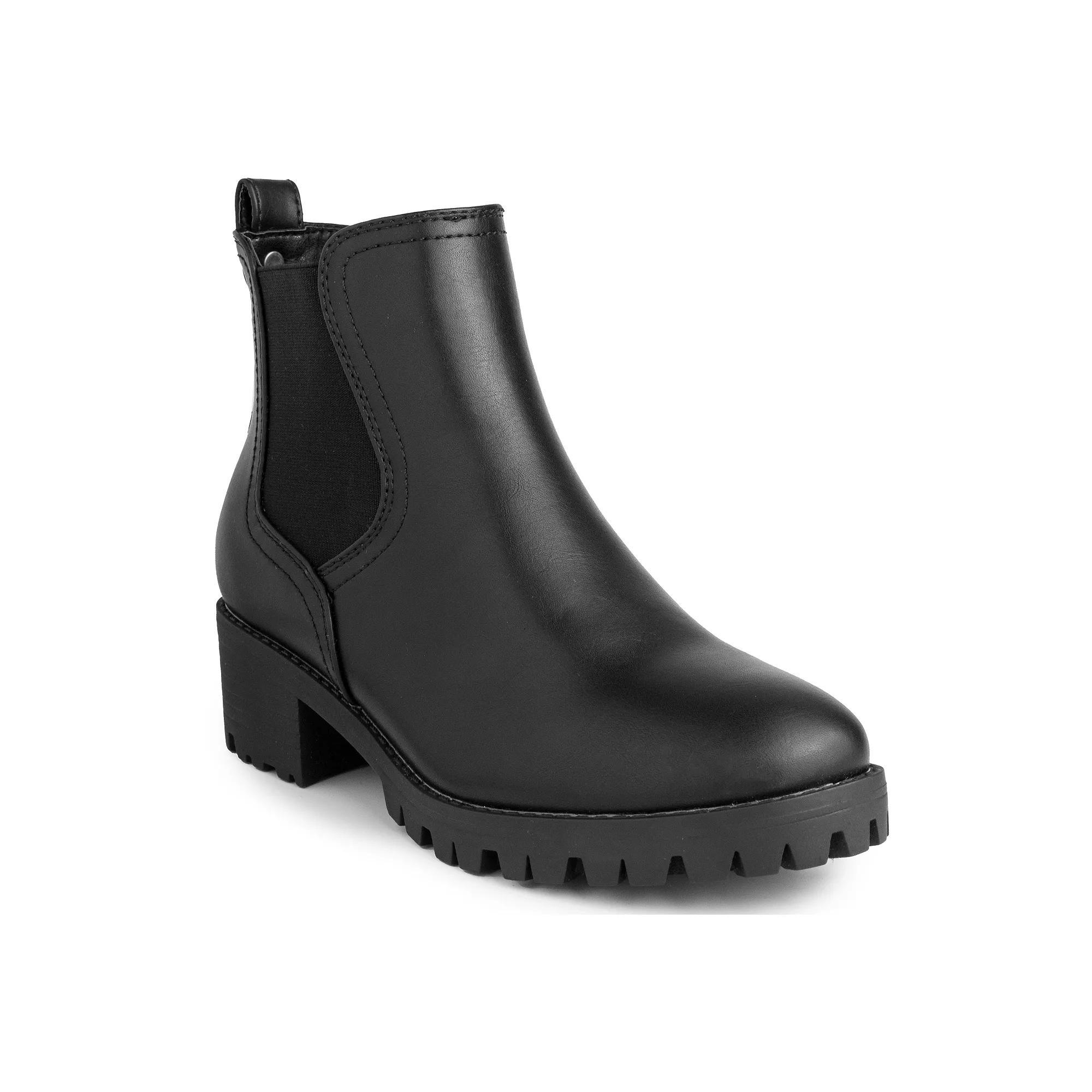 Blowfish Malibu Jagger Women's Boots, Size: 6.5, Black Tumbled Faux Product Image