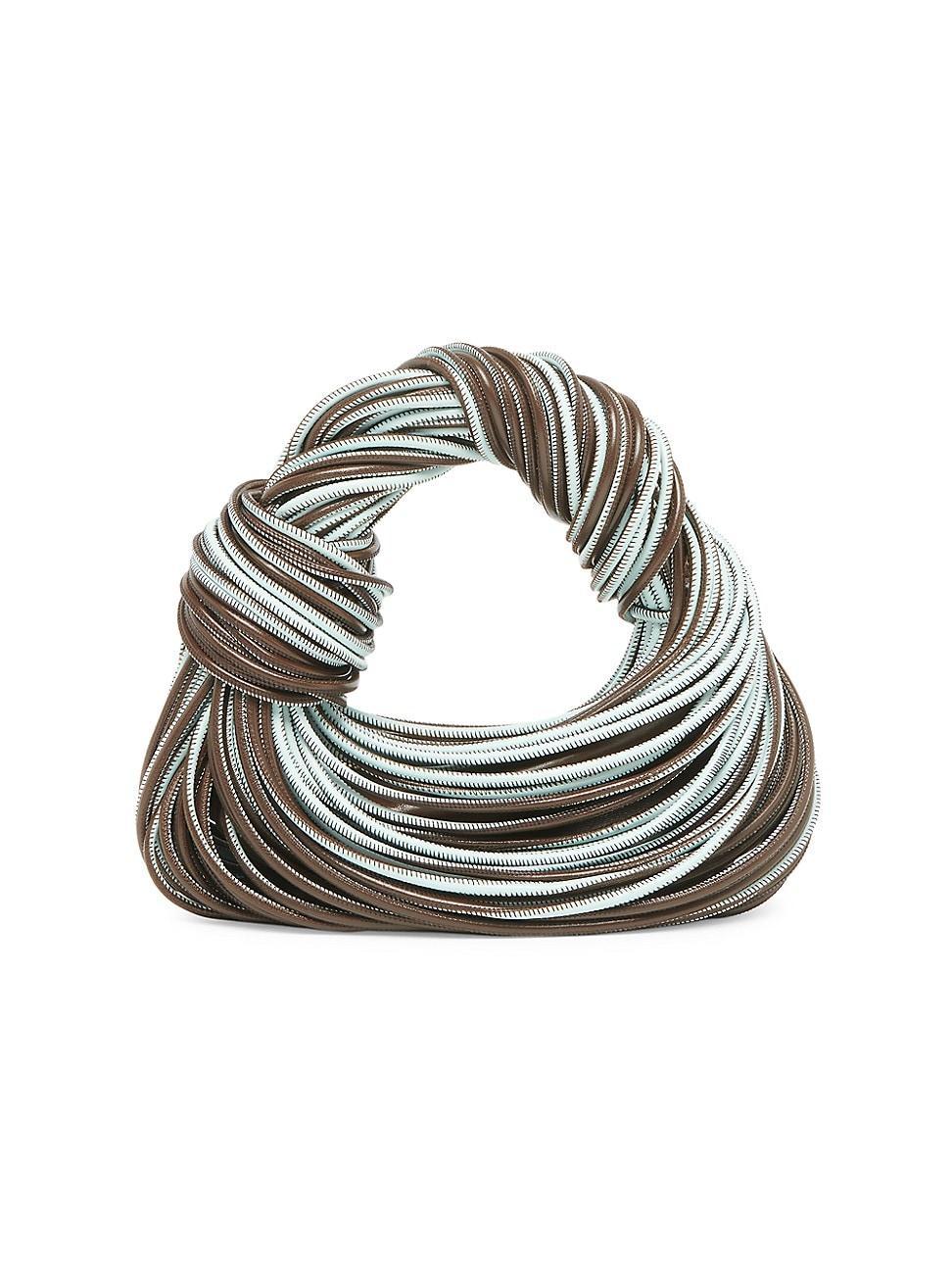 Womens Mini Jodie Tubular Leather Bag Product Image