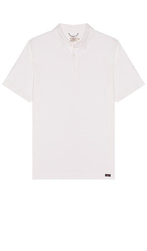 Faherty Movement Stretch Stripe Regular Fit Polo Shirt Product Image