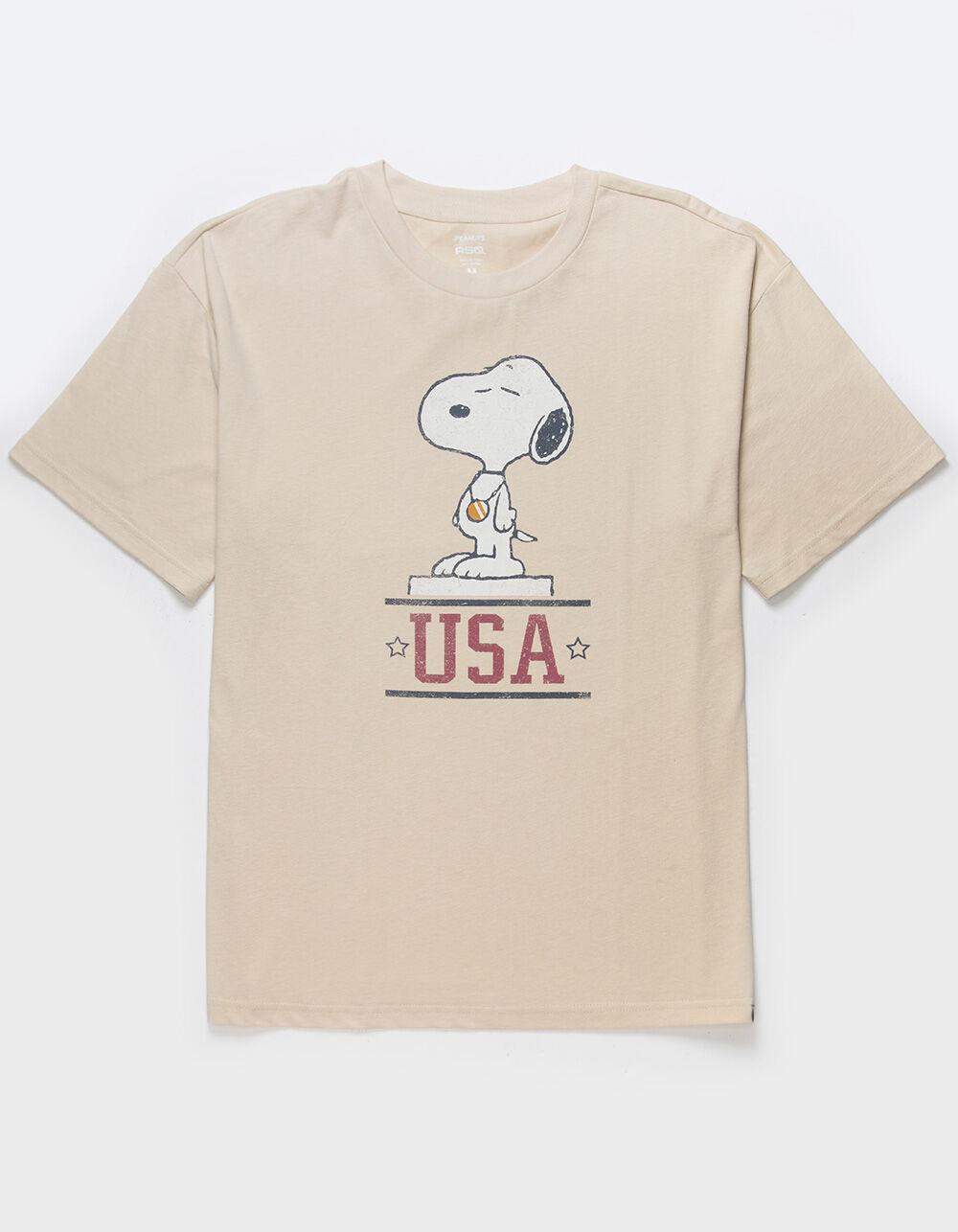 RSQ x Peanuts USA Mens Tee - TAUPE Product Image