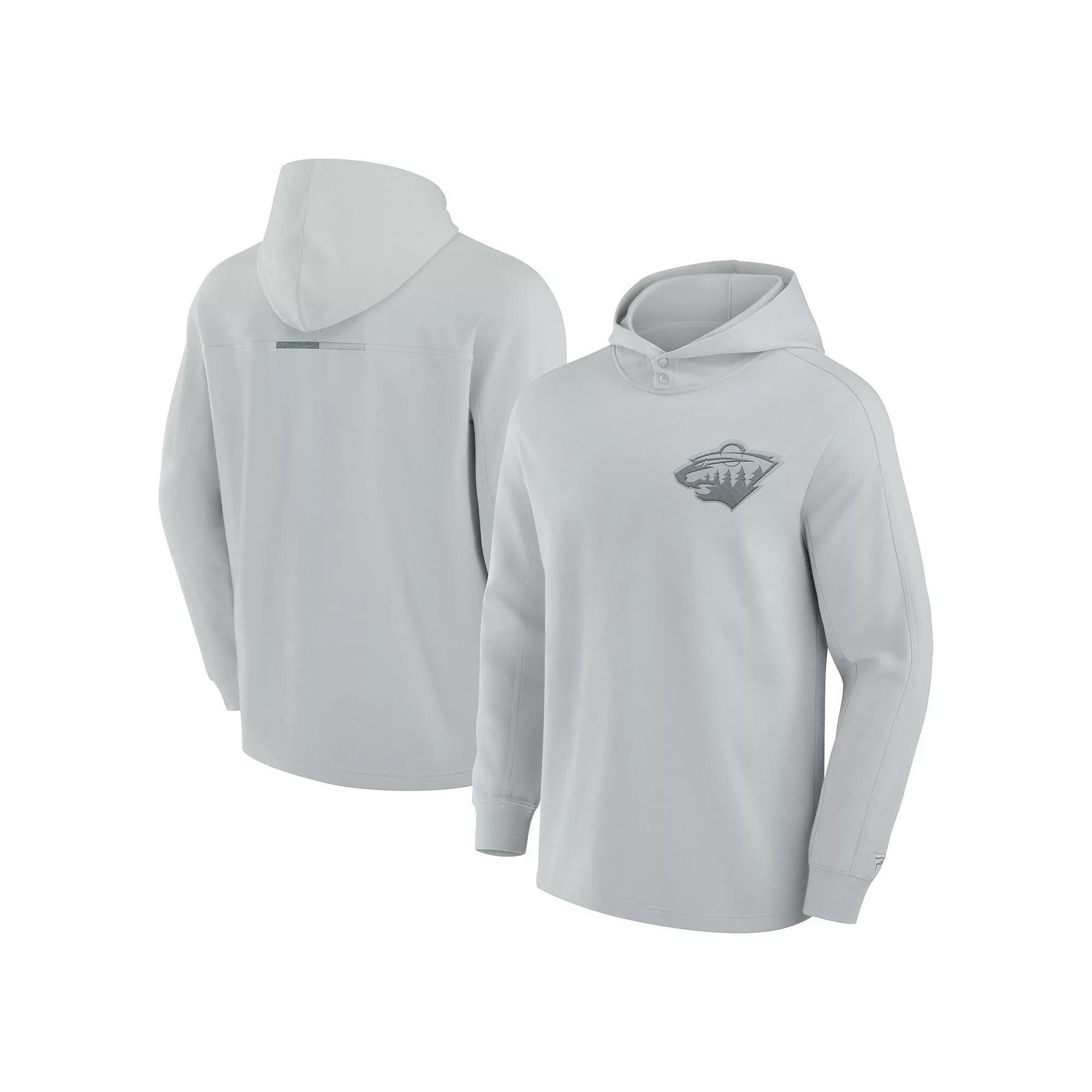 Men's Fanatics Signature Khaki Chicago White Sox Elements Lightweight Fleece Hoodie, Size: 4XL, Beig K Product Image