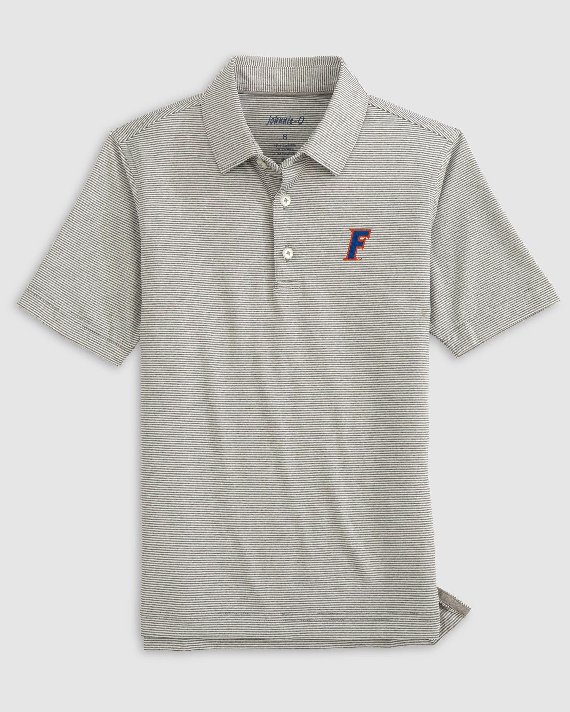 Cleveland Guardians Lyndonn Jr. Striped Jersey Performance Polo Product Image