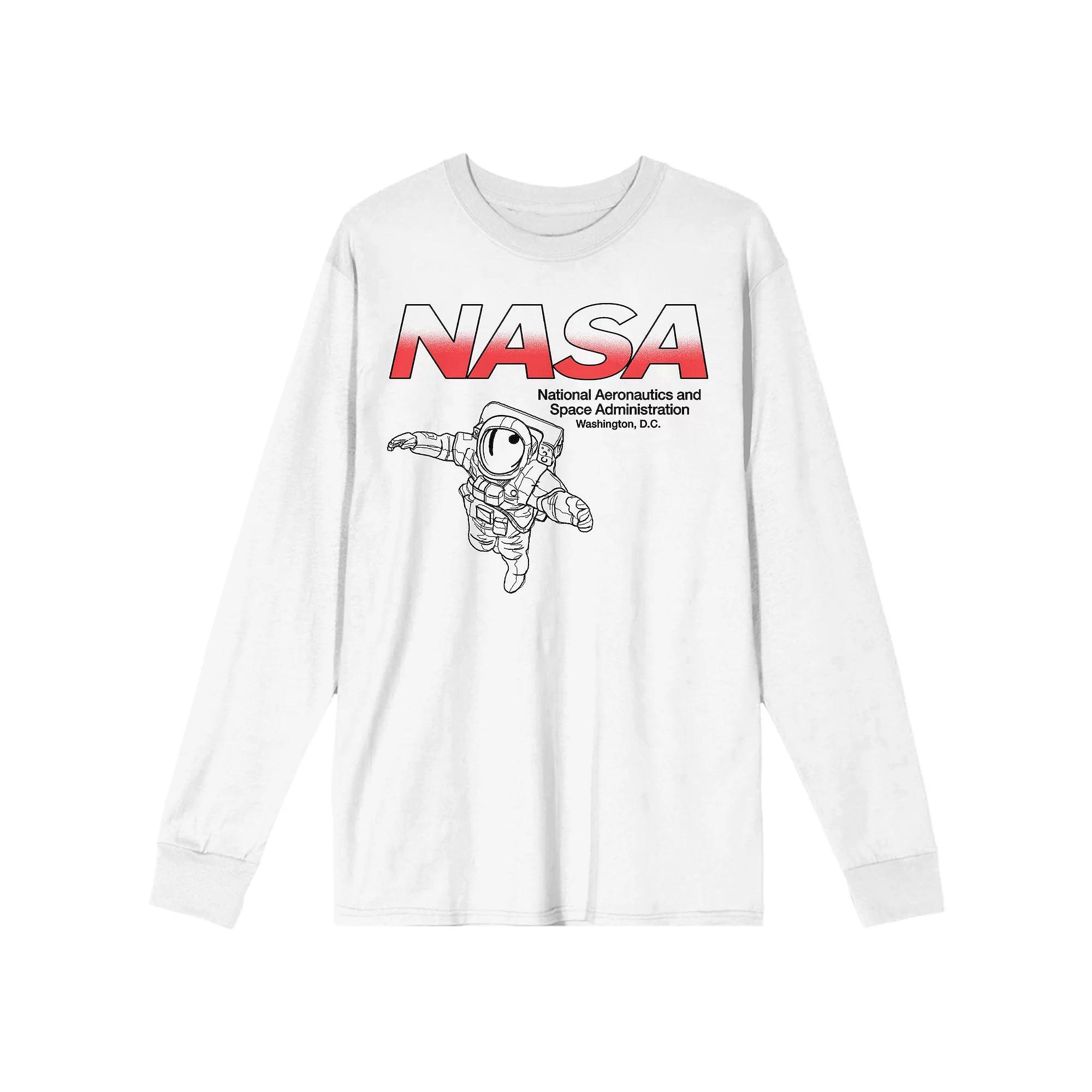 Mens NASA Red and Logo Tee Product Image