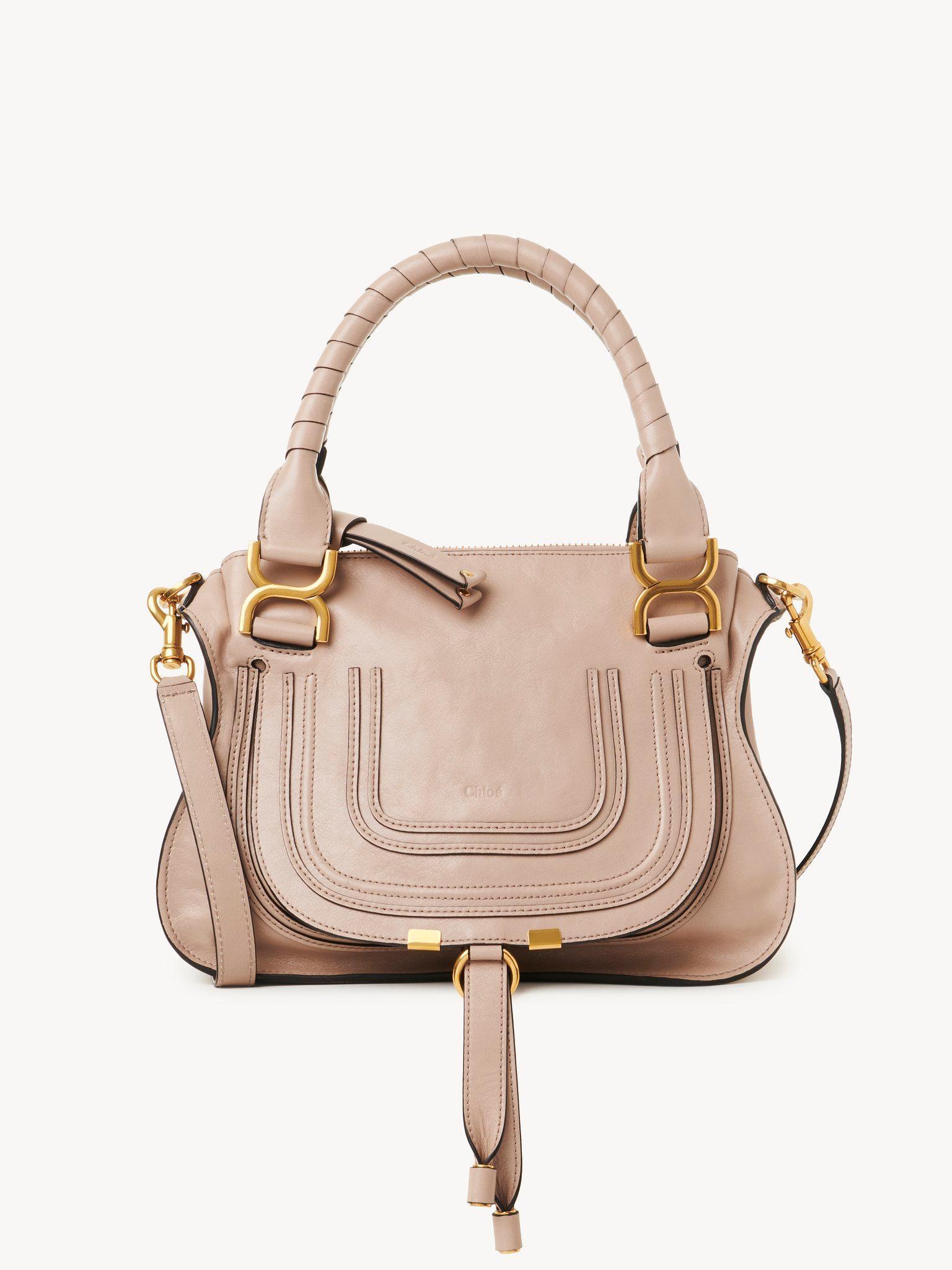 Small Marcie bag in shiny leather Product Image