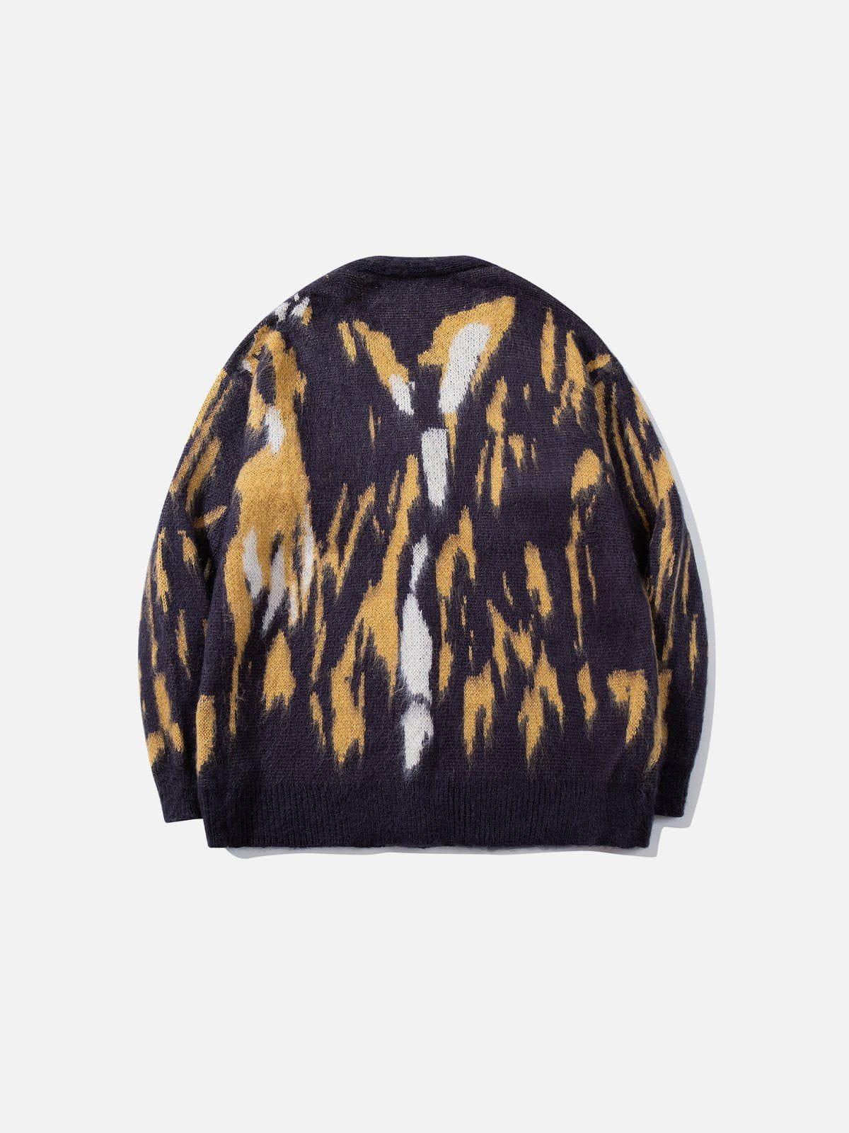 Aelfric Eden Jacquard Graphic Cardigan Product Image