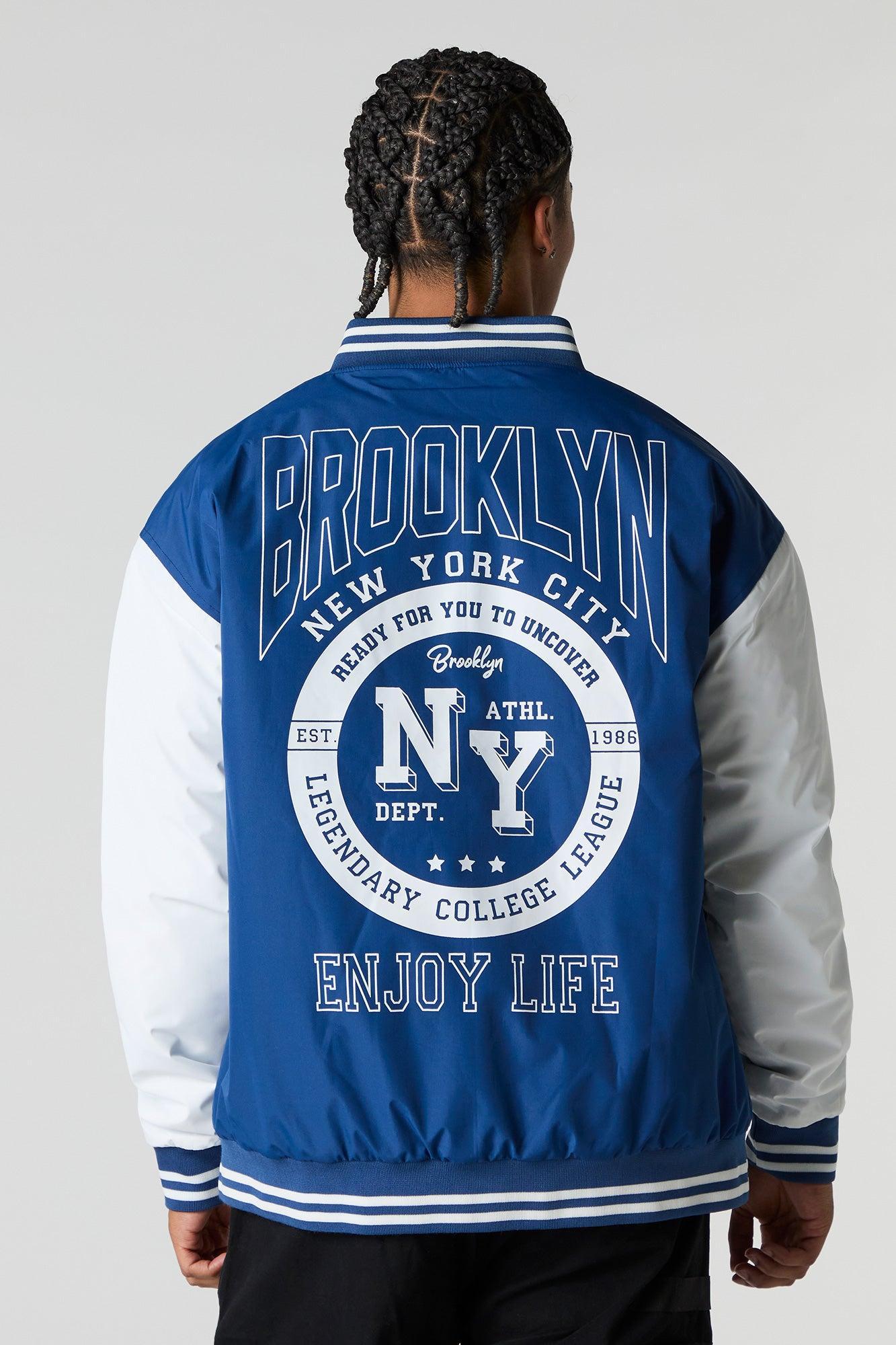 Varsity Bomber Jacket Male Product Image