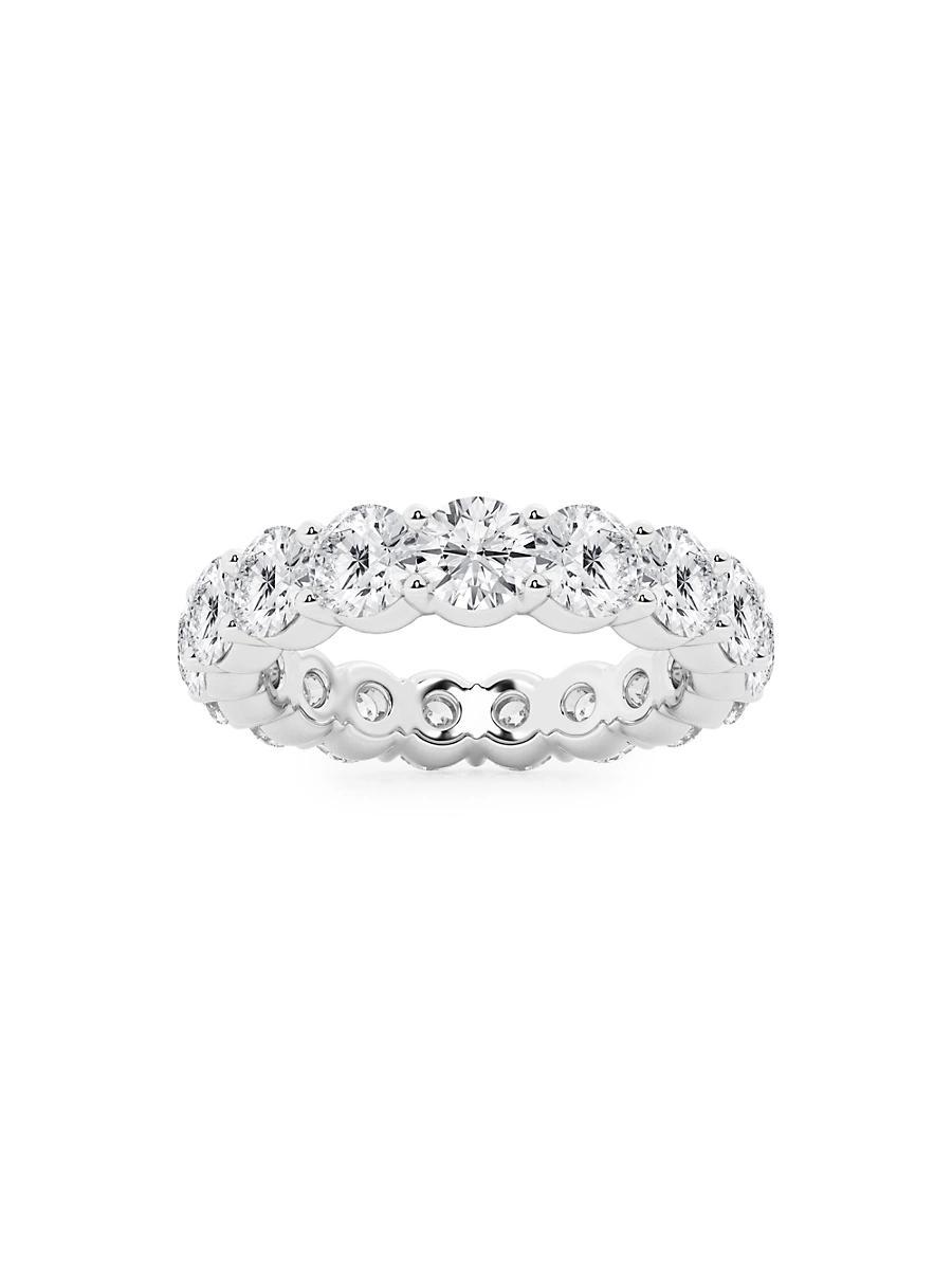 Womens Platinum & Shared-Prong Natural Diamond Eternity Band/1.00-5.00 TCW Product Image