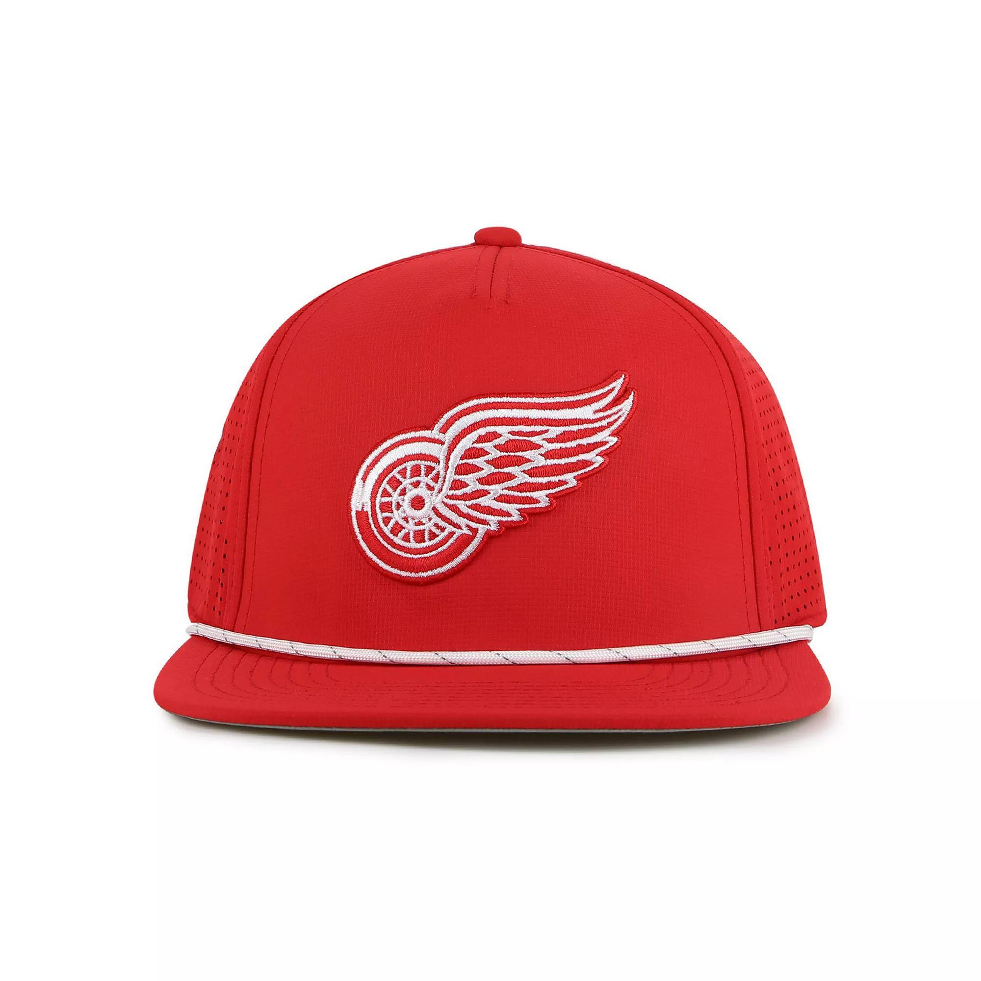 Men's American Needle  Red Detroit Red Wings Buxton Pro Tech Adjustable Hat Product Image